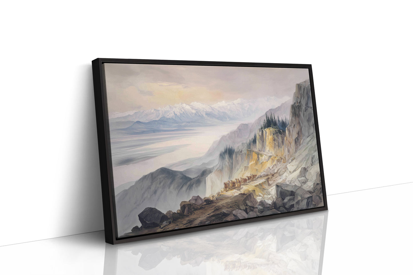 Journey Through Mountain's Embrace