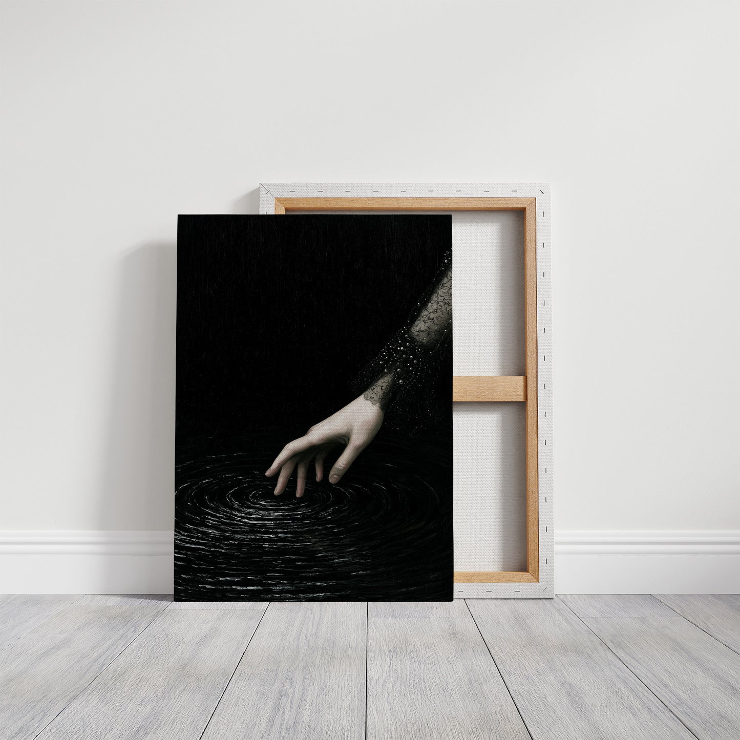 Touch of Stardust: Hand Dissolving into the Void