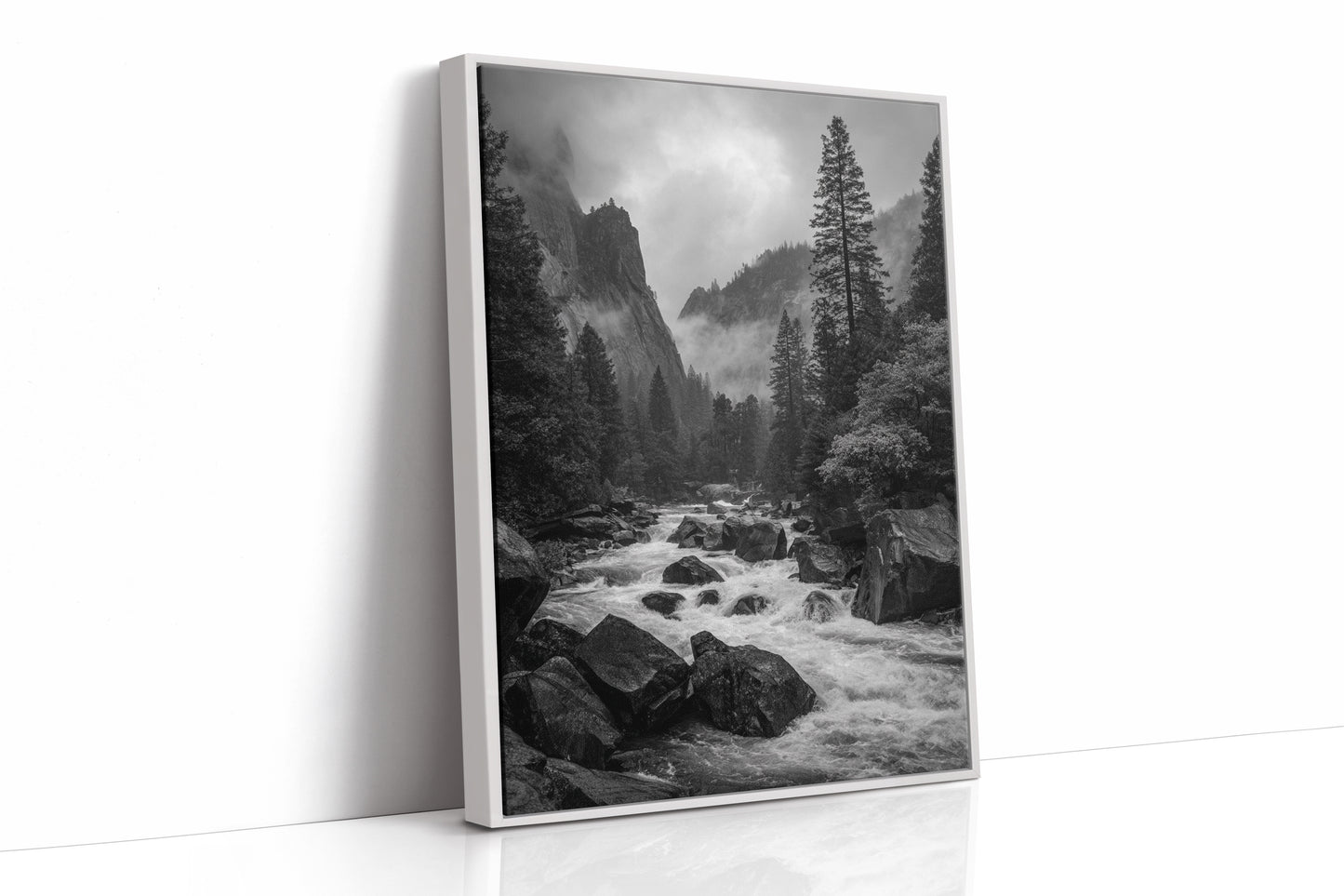 Veils of Mist Over Ancient Stones