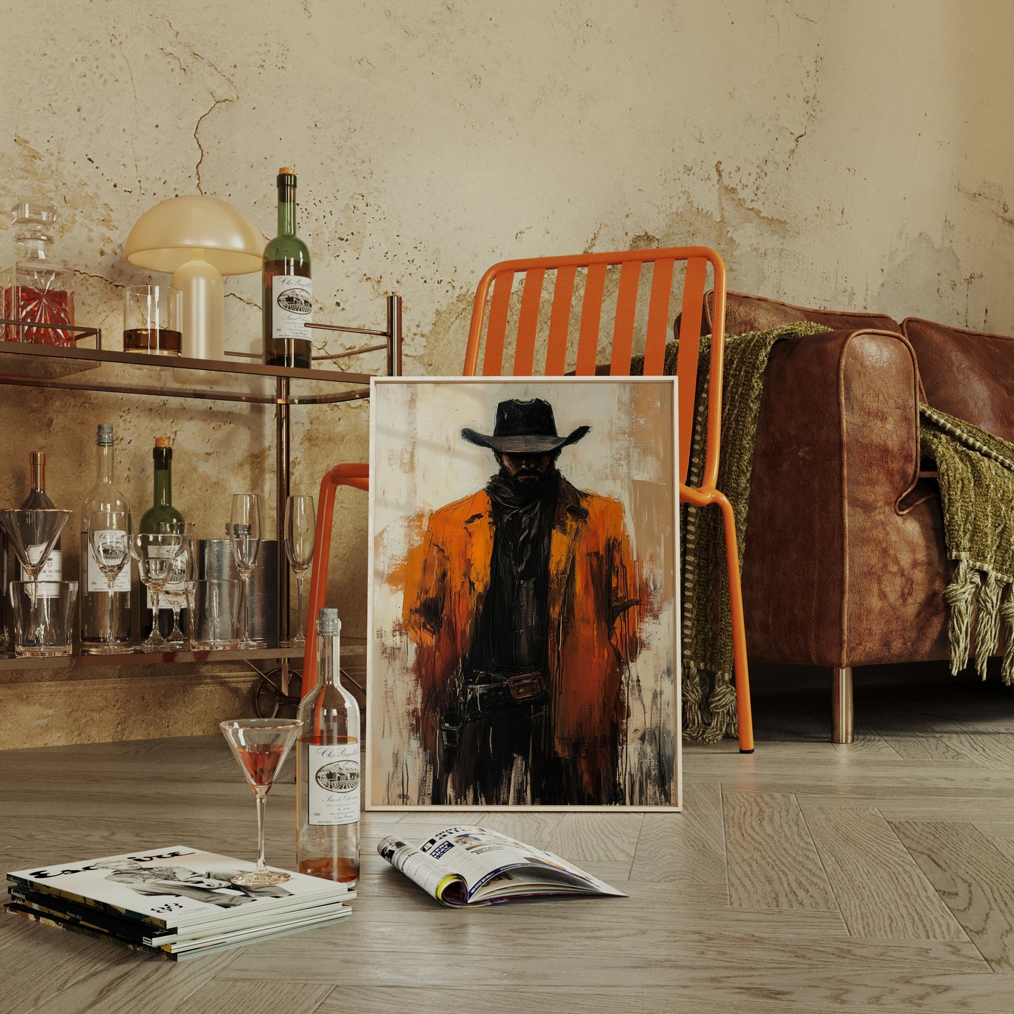 The Drifter in Ember Coat