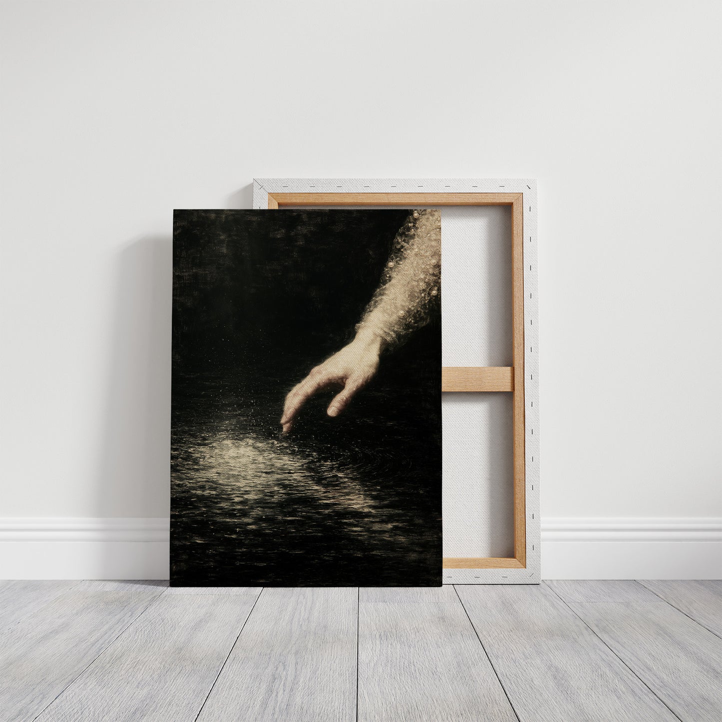 Fingertip and Moonlit Water: A Renaissance Study