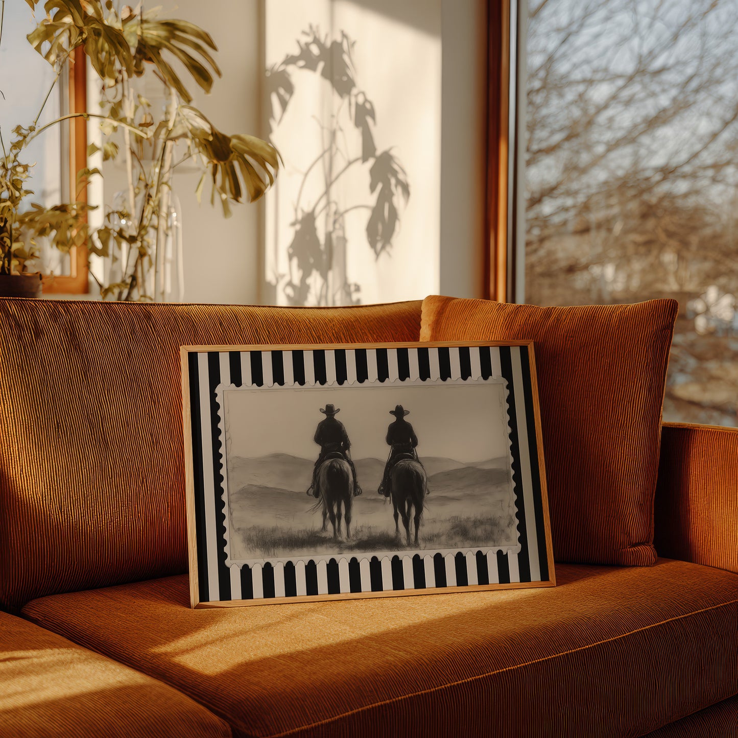 Morning Dust Carries Ranch Tales West