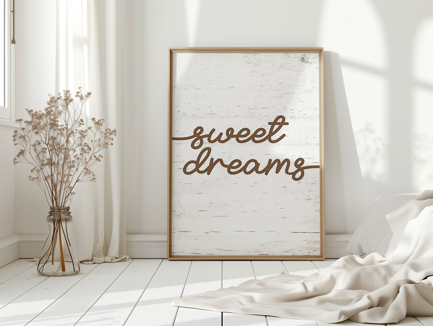 Gentle Words Rest On Birch