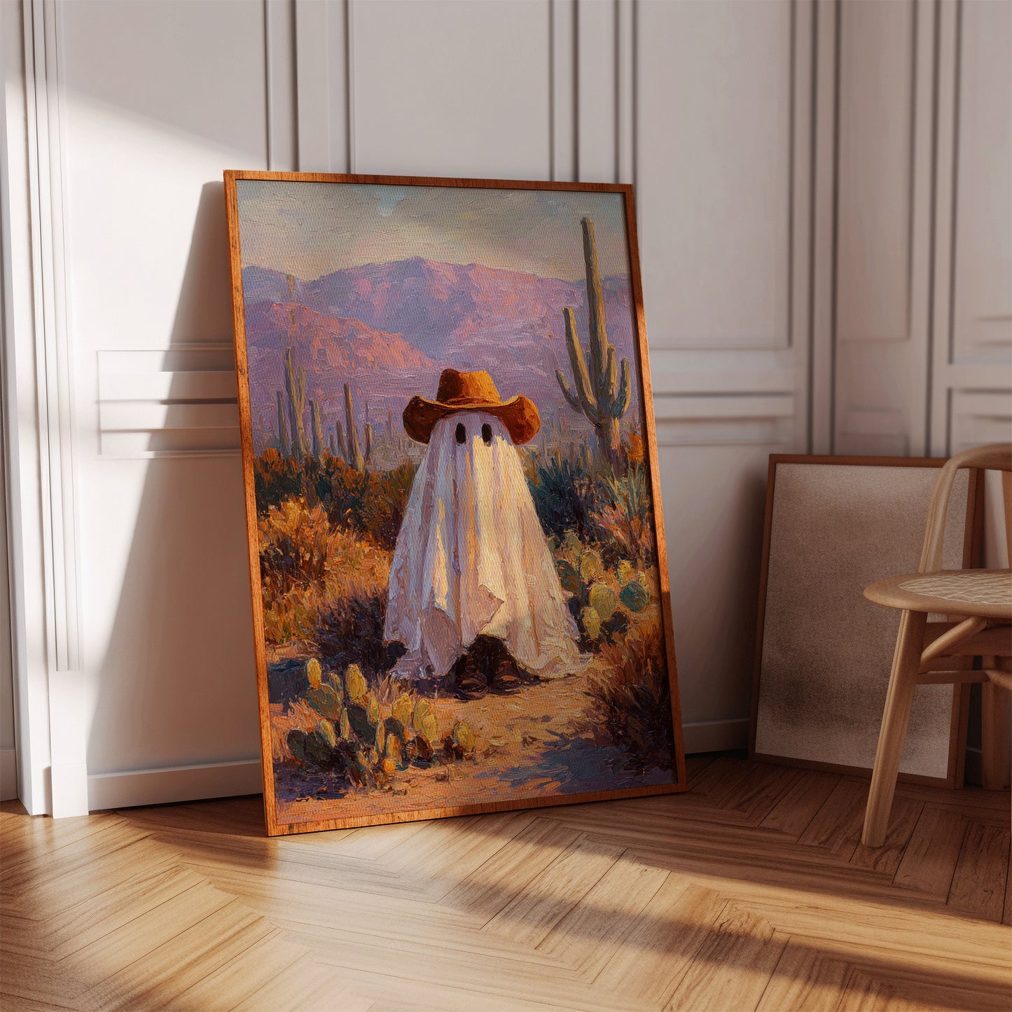 A Cowboy's Playful Mirage