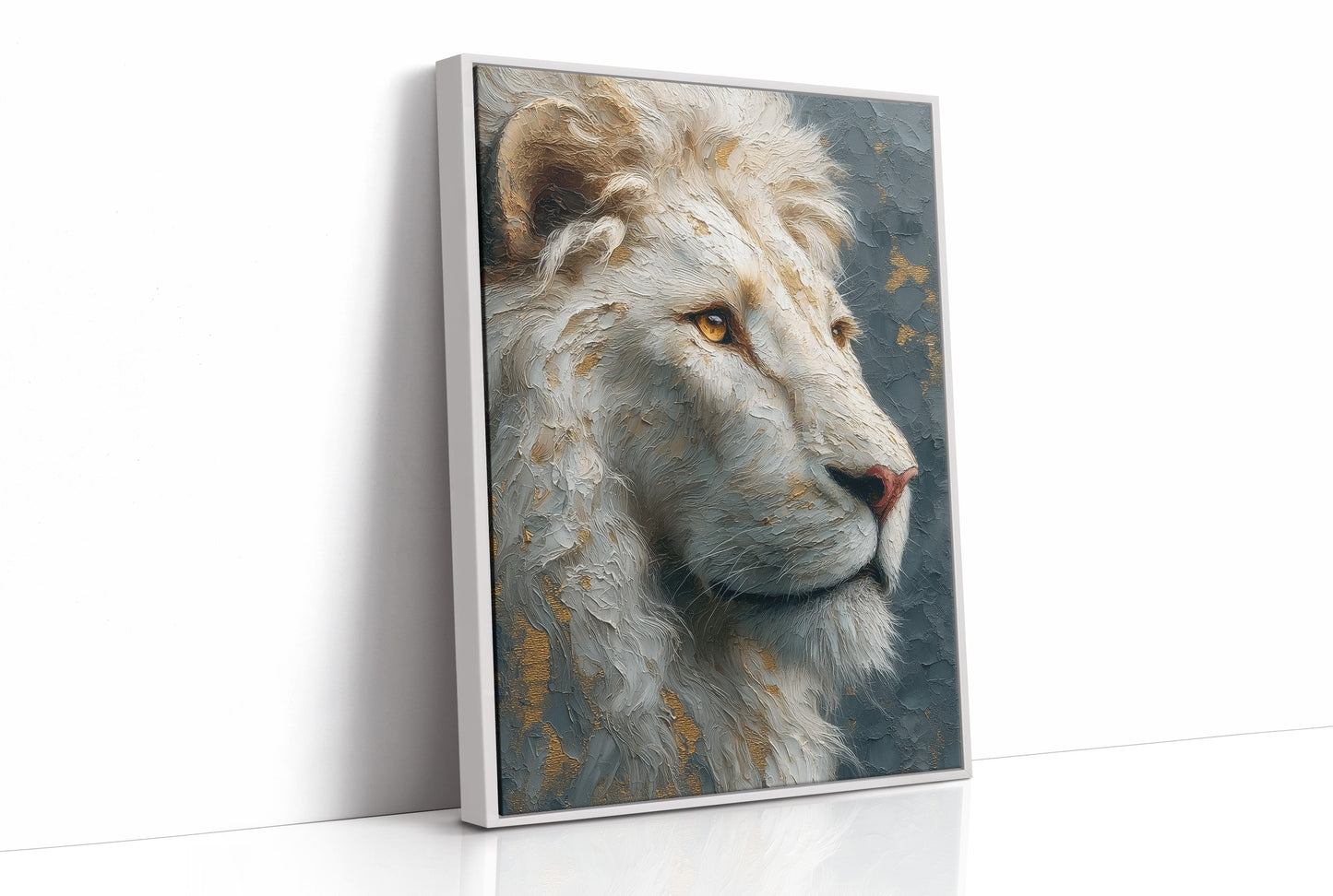 The White Lion Considers the Distance