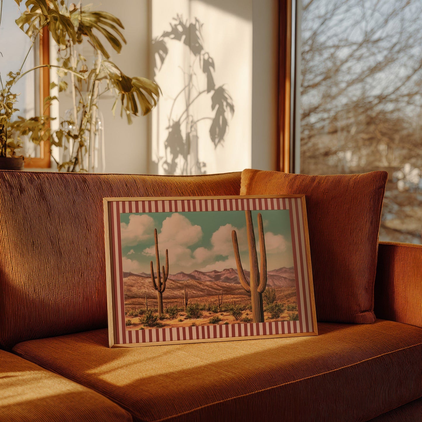 Saguaros Dance Under Turquoise Horizons