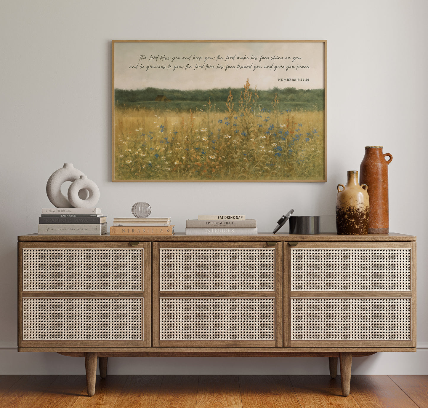 Blessing in Wildflowers Numbers 6:24