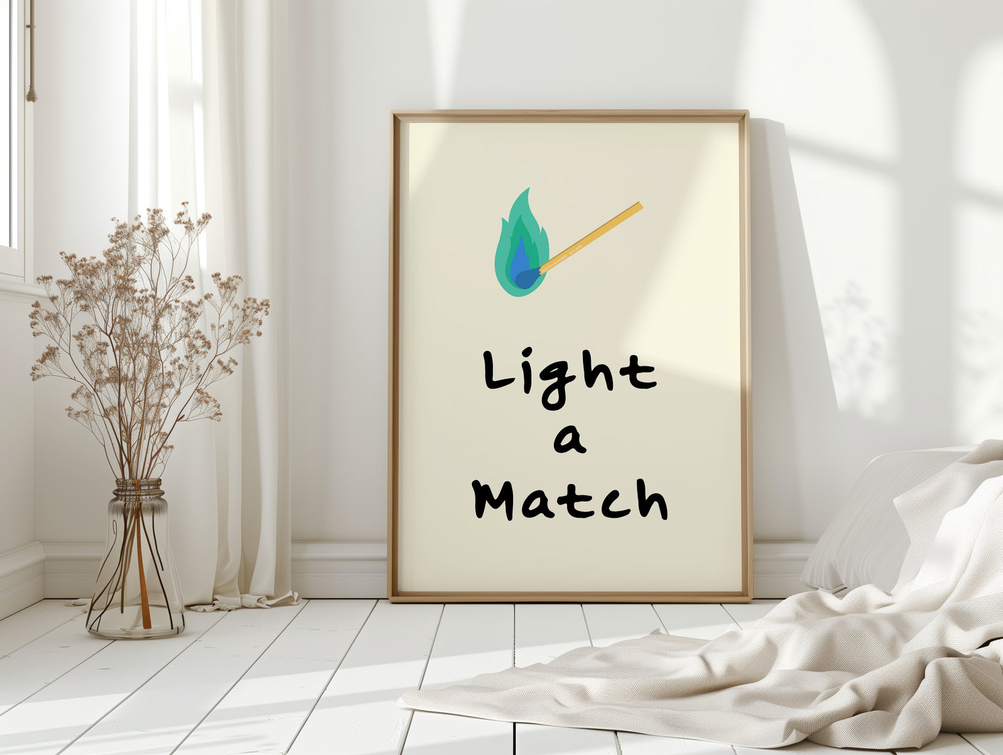 Mint Flames Dance Their Story