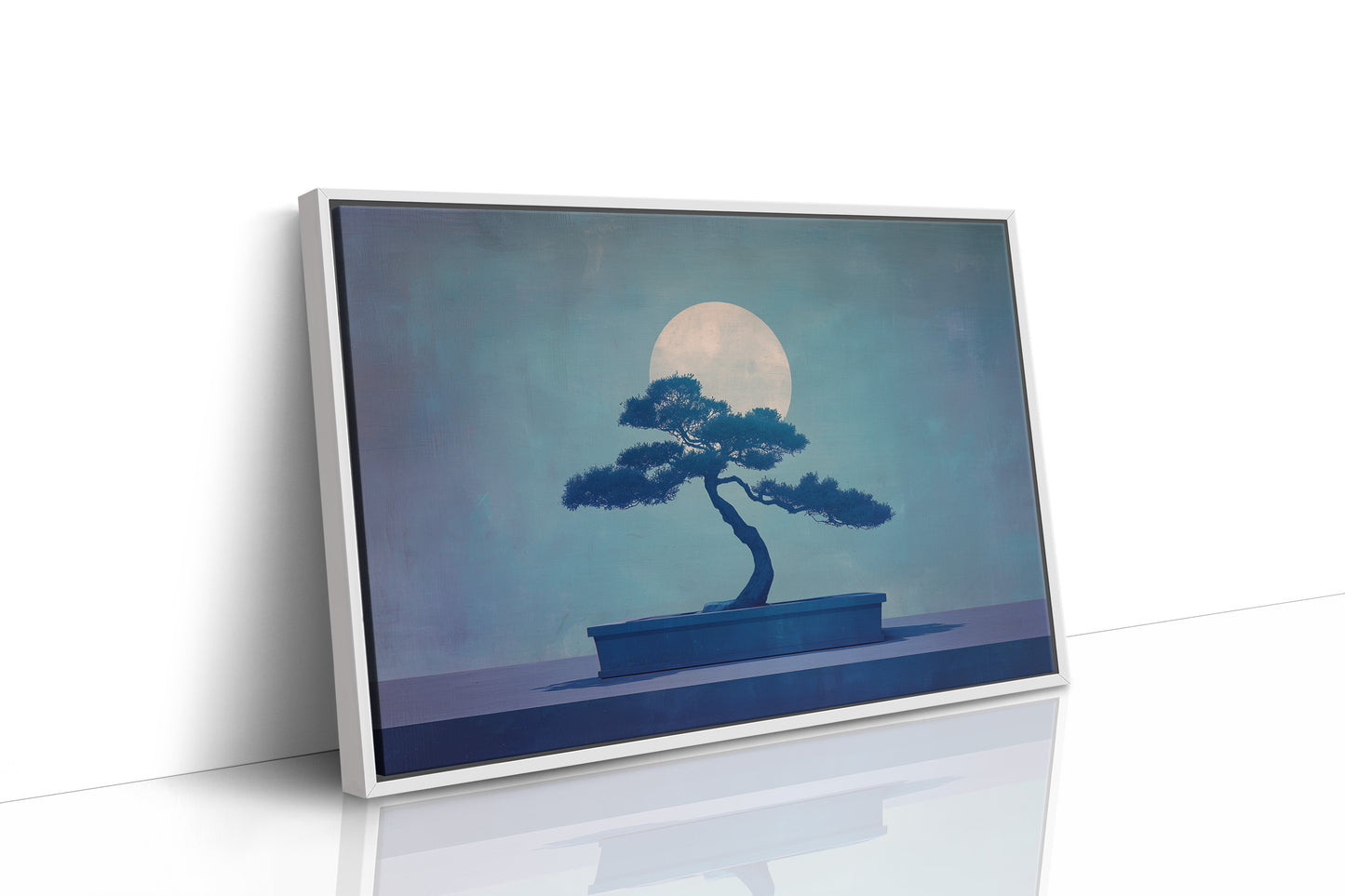 Moonlit Bonsai Whispers Eternal Patience