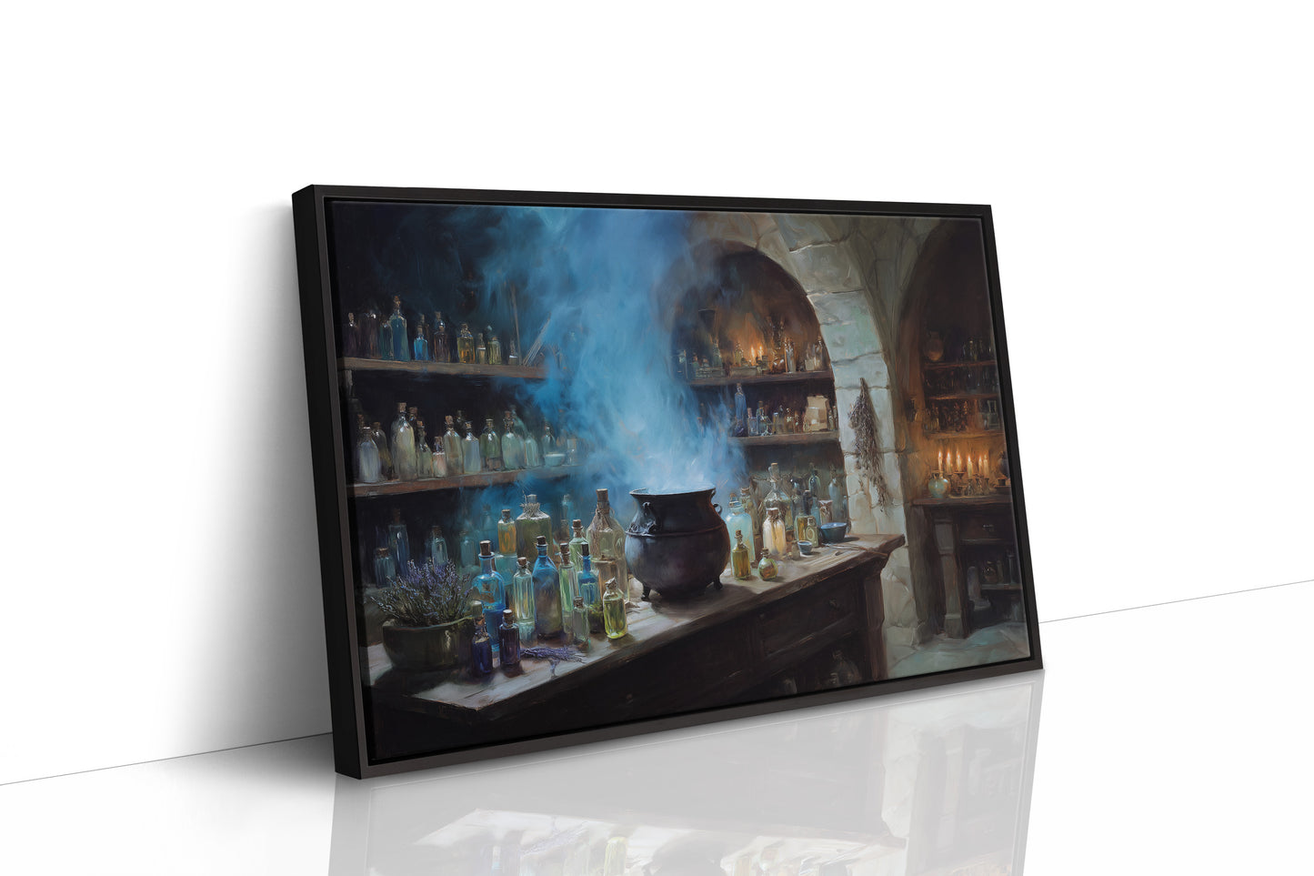 Alchemist's Chamber Breathes Blue Smoke