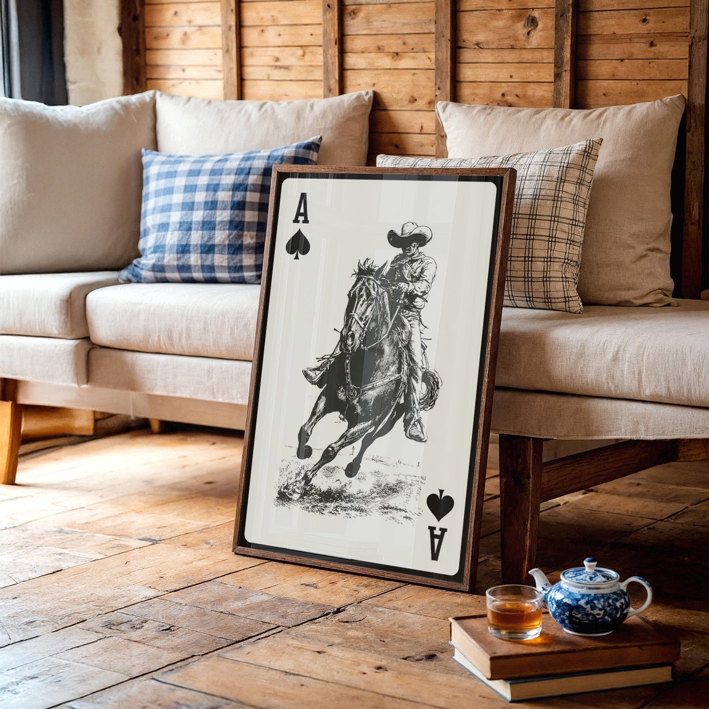 Rider In The Dust Storm