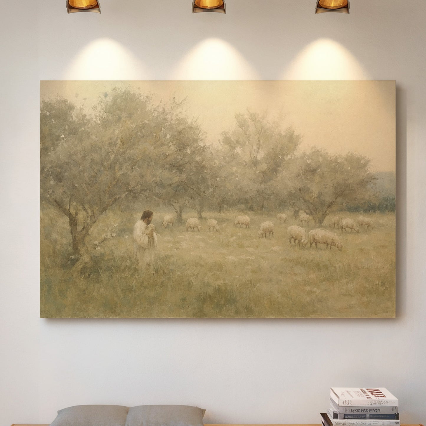 Shepherd Among the Blossoming Grove