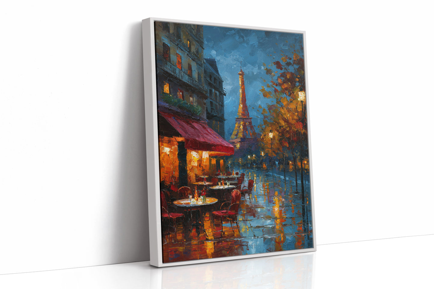 Under Parisian Lanterns' Glow
