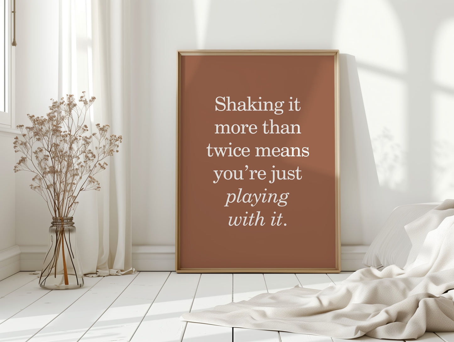 Playful Words Dance In Clay Light