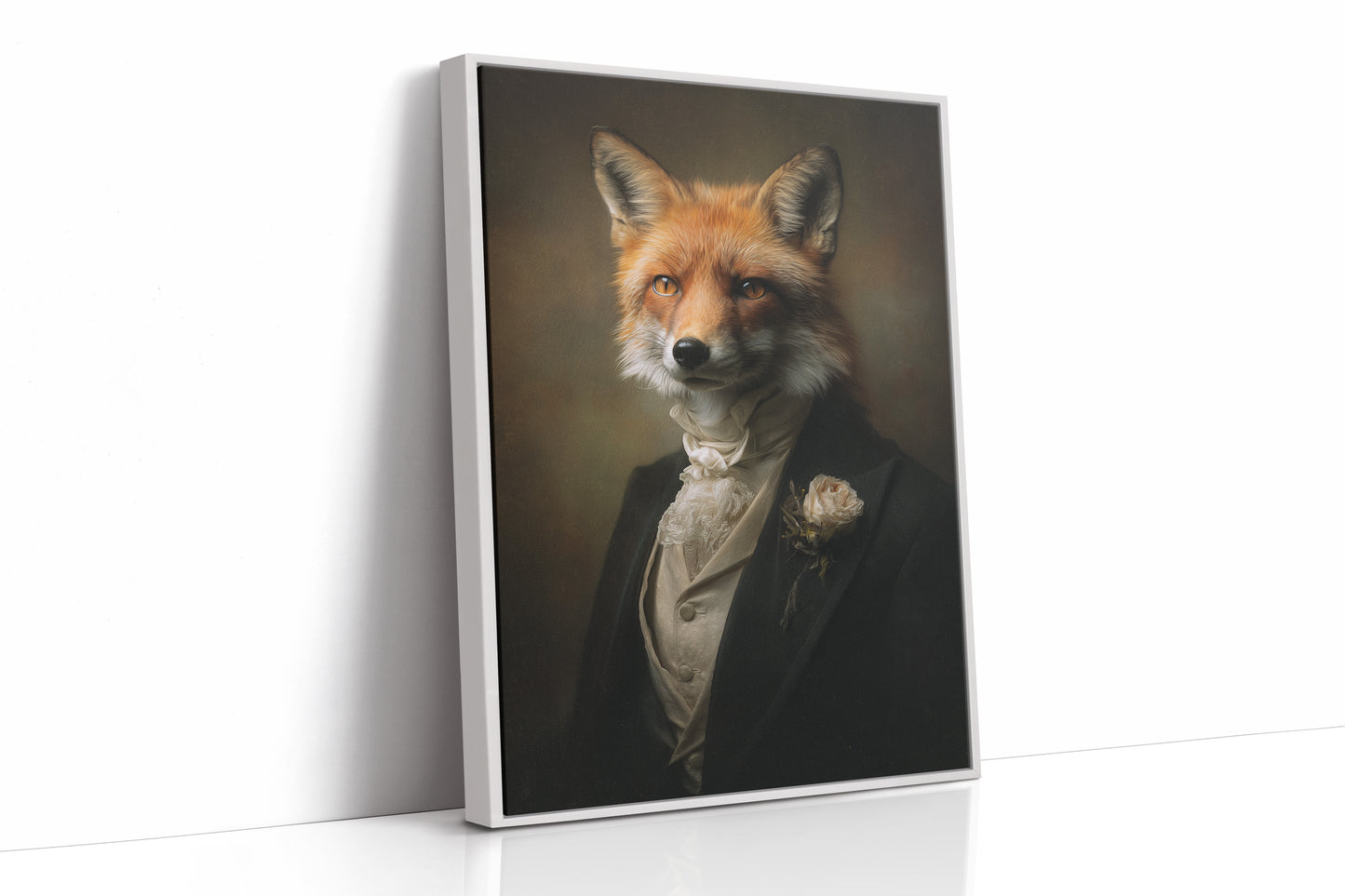 Regal Fox in Formal Attire