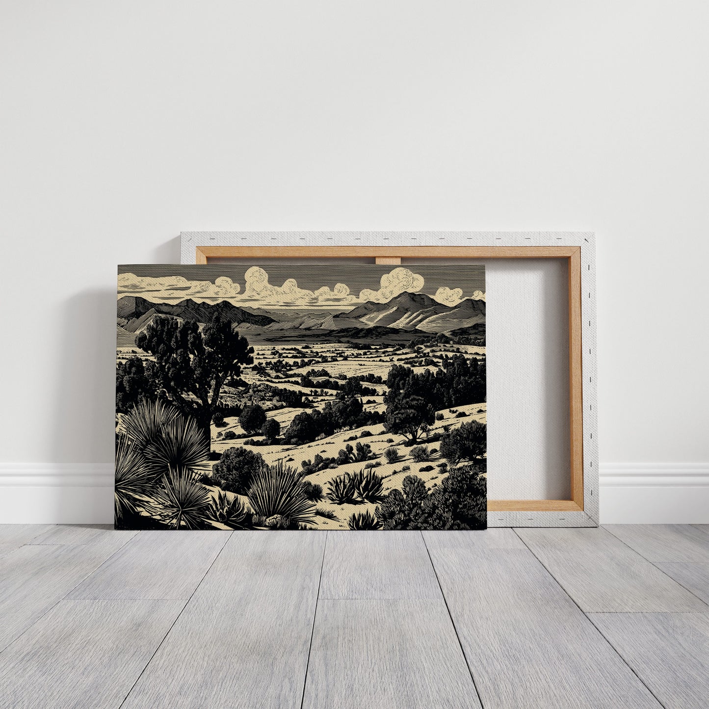 Desert Plains Dance With Mountains