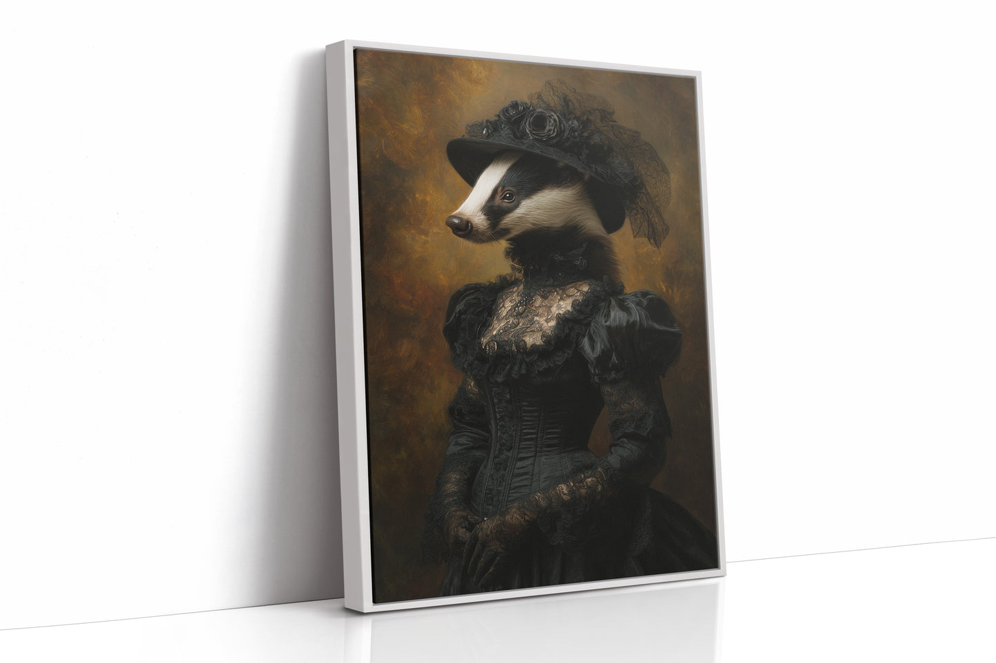 Elegance Beneath a Moonlit Veil
