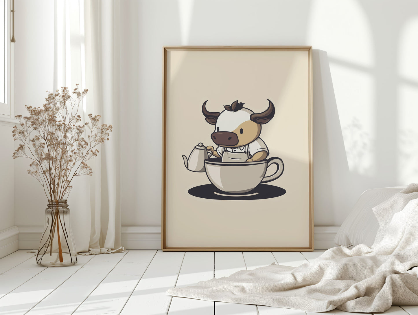 Teacup Barista Makes Morning Magic