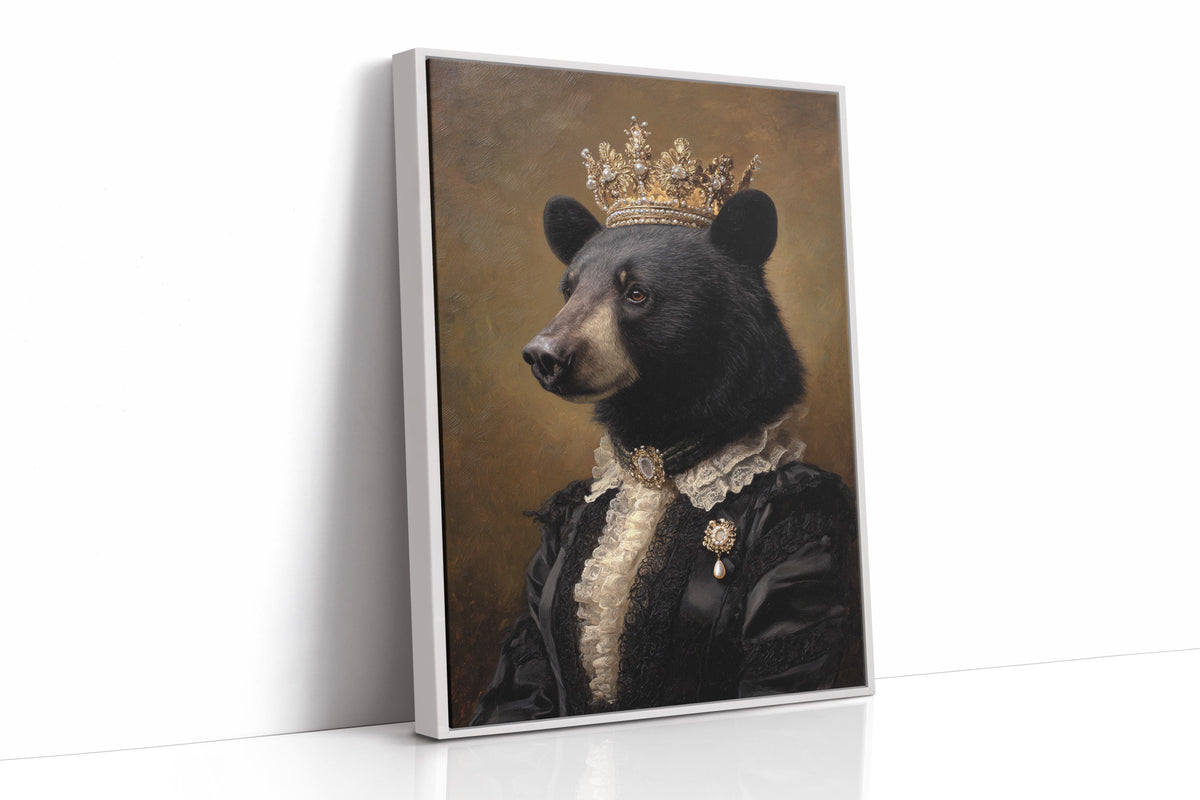 Regal Majesty in Woodland Silence