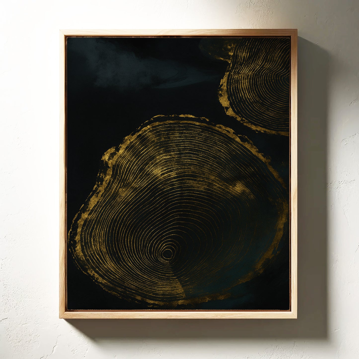 Shadow Rings in Gold