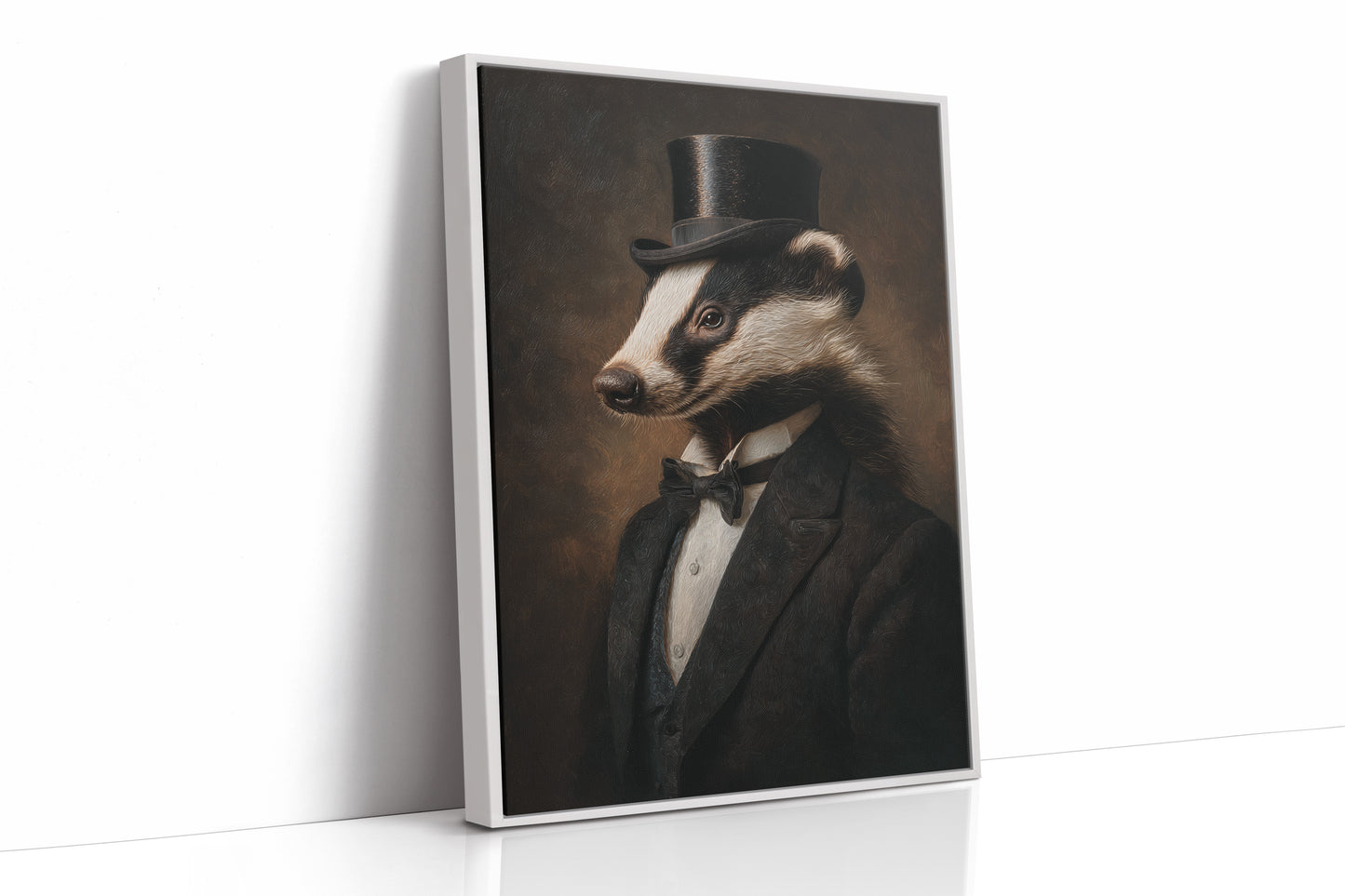 Dapper Badger in Formal Attire