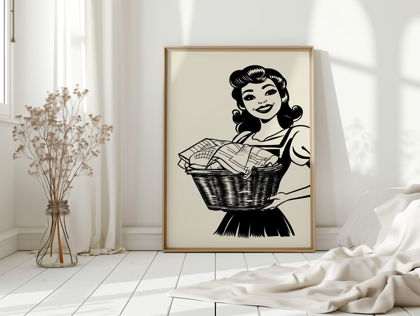 Laundry Day Winks At Yesterday