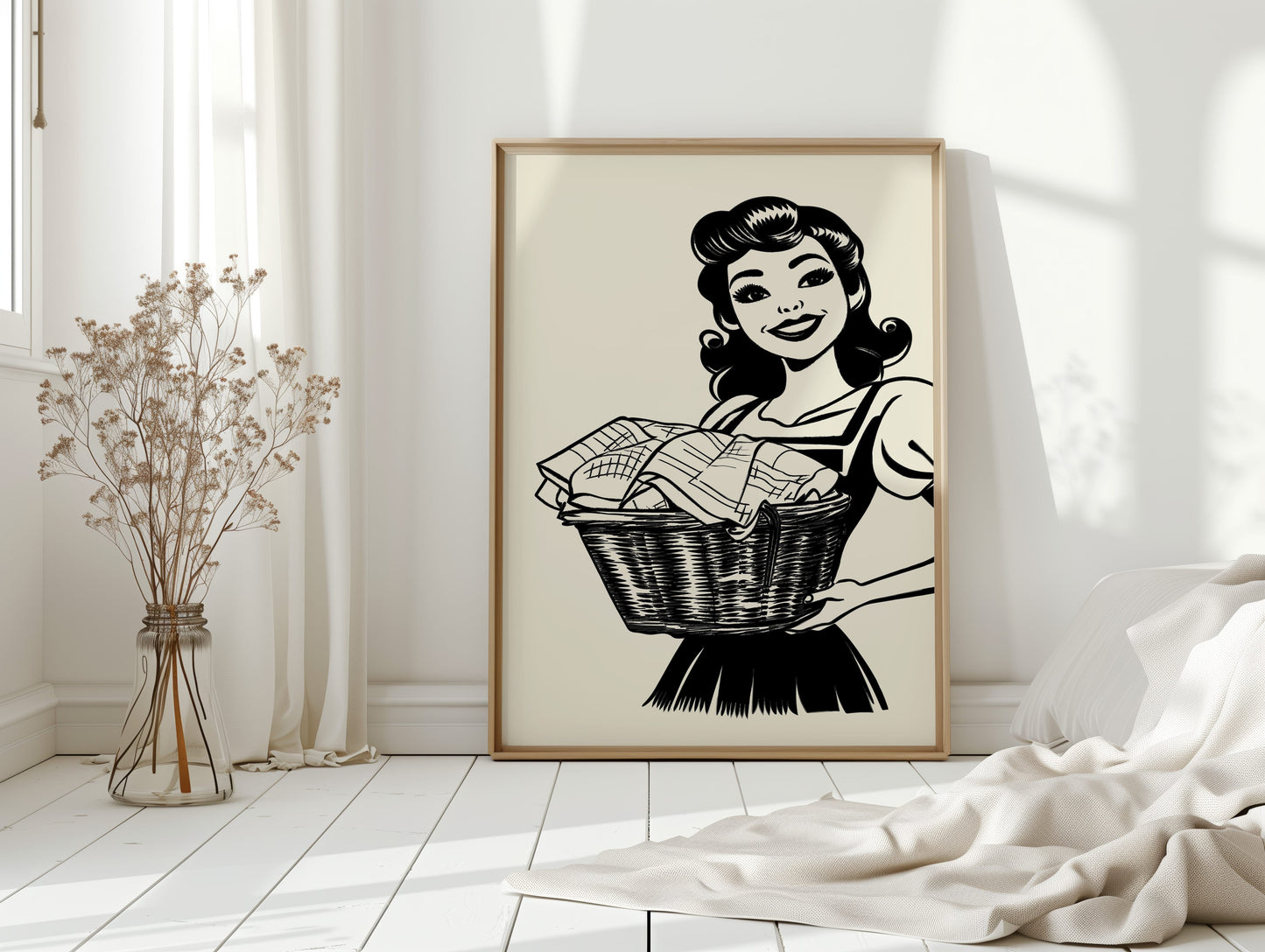 Laundry Day Winks At Yesterday