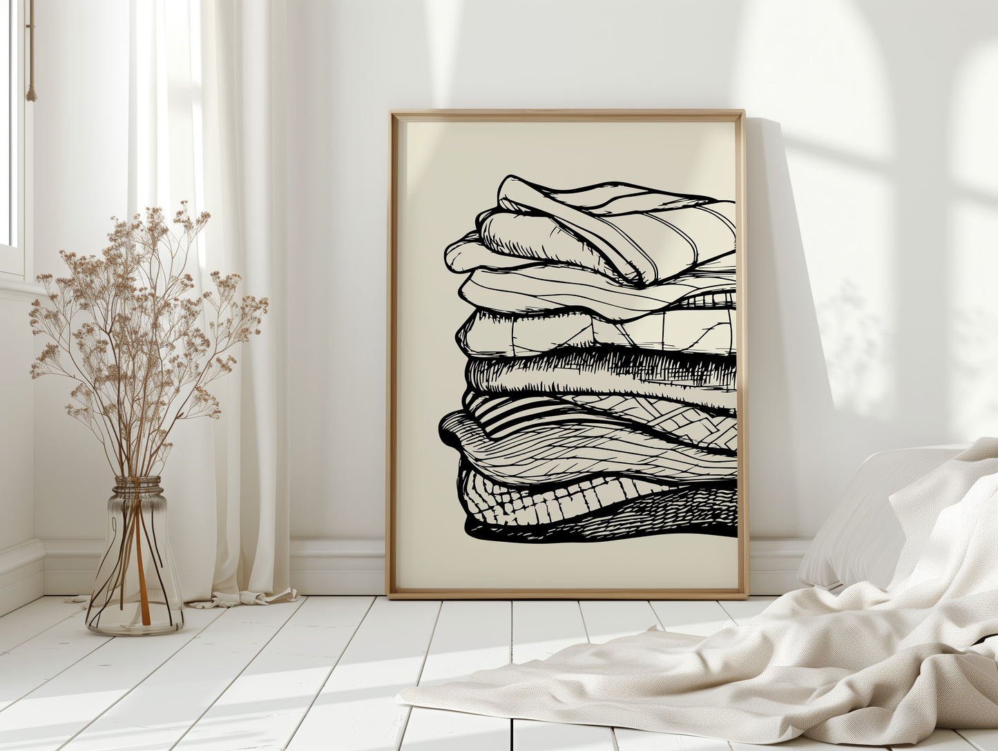 Soft Lines Of Sunday Morning