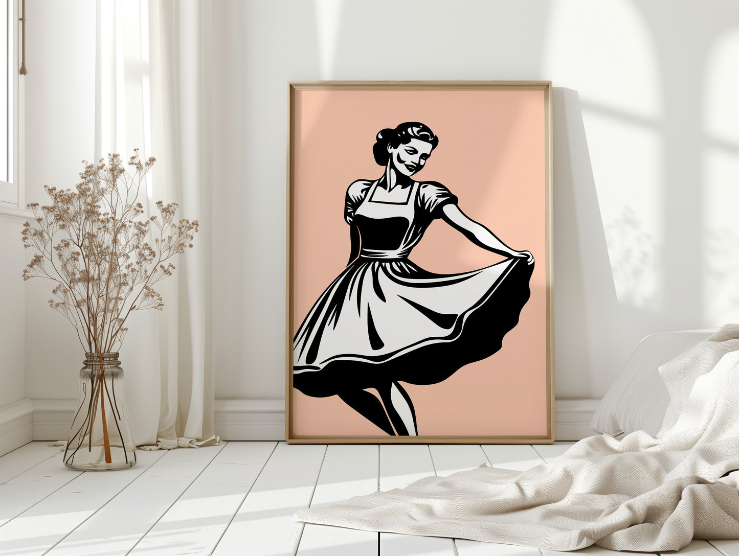 Twirling Through Peach Summer Memories