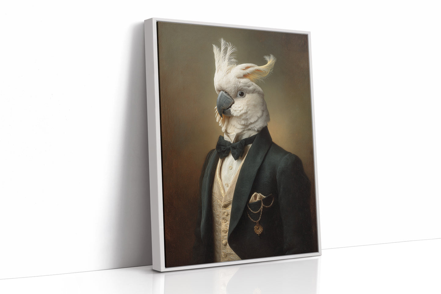 Regal Cockatoo in Formal Attire