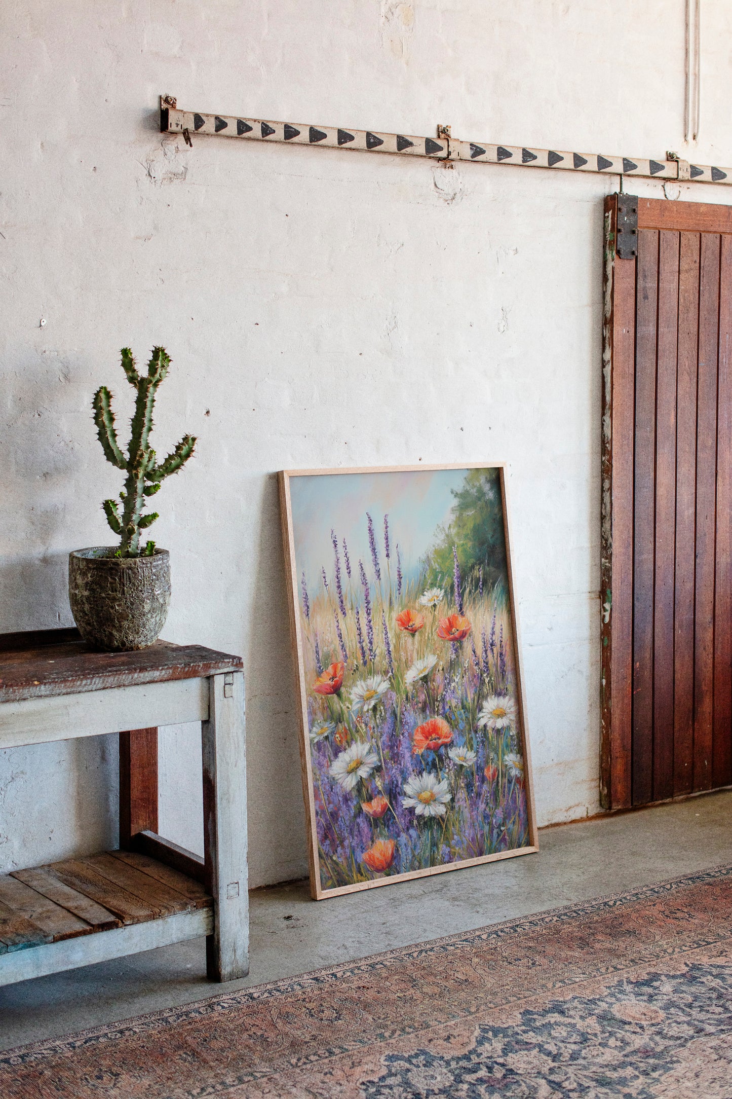 Fields Awash With Colorful Blooms