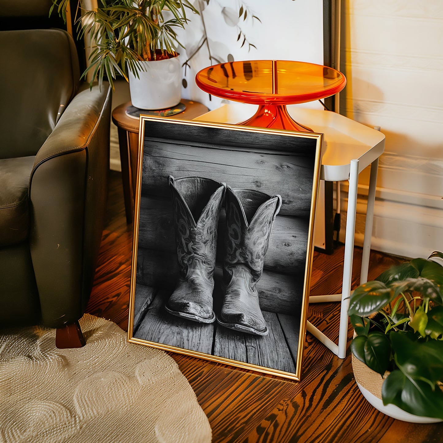 Weathered Boots and Western Roots