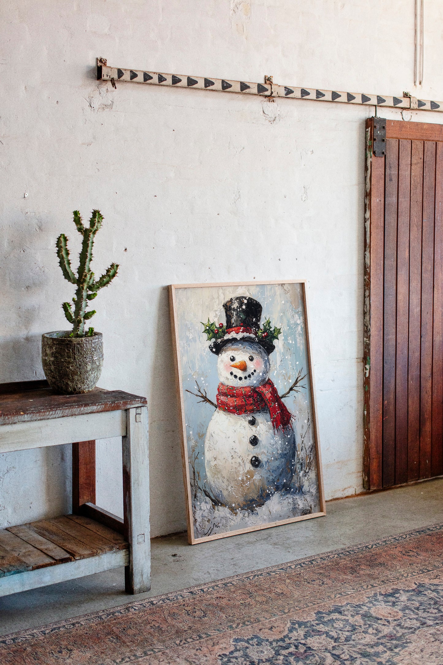 A Frosty Friend Awaits