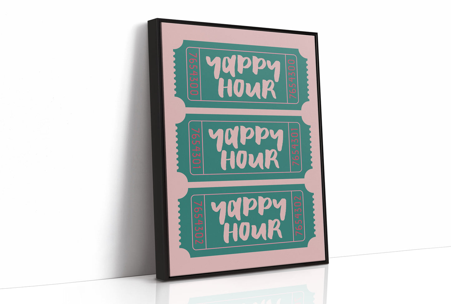 Yappy Hour, Teal Edition