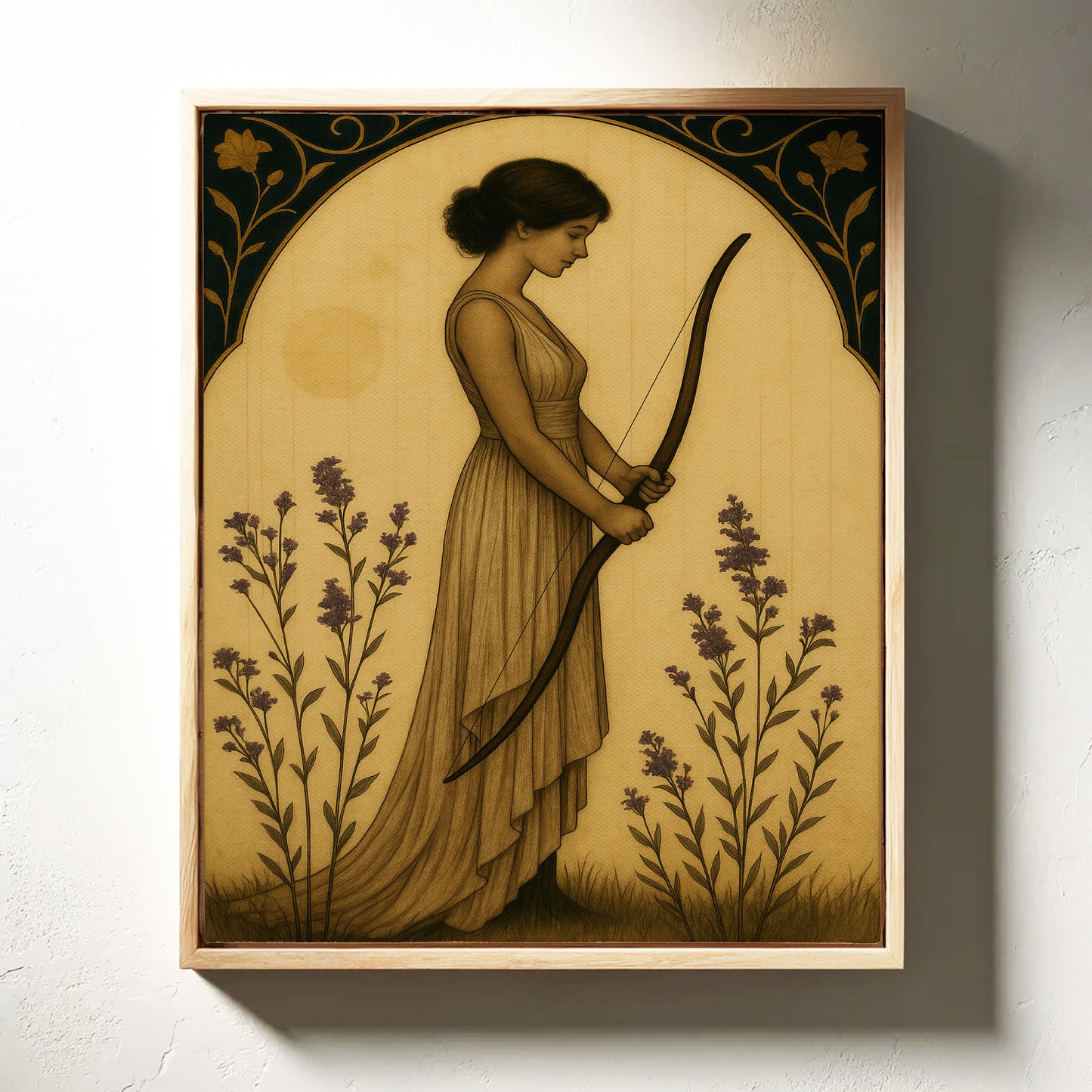Archer Maiden in Lavender