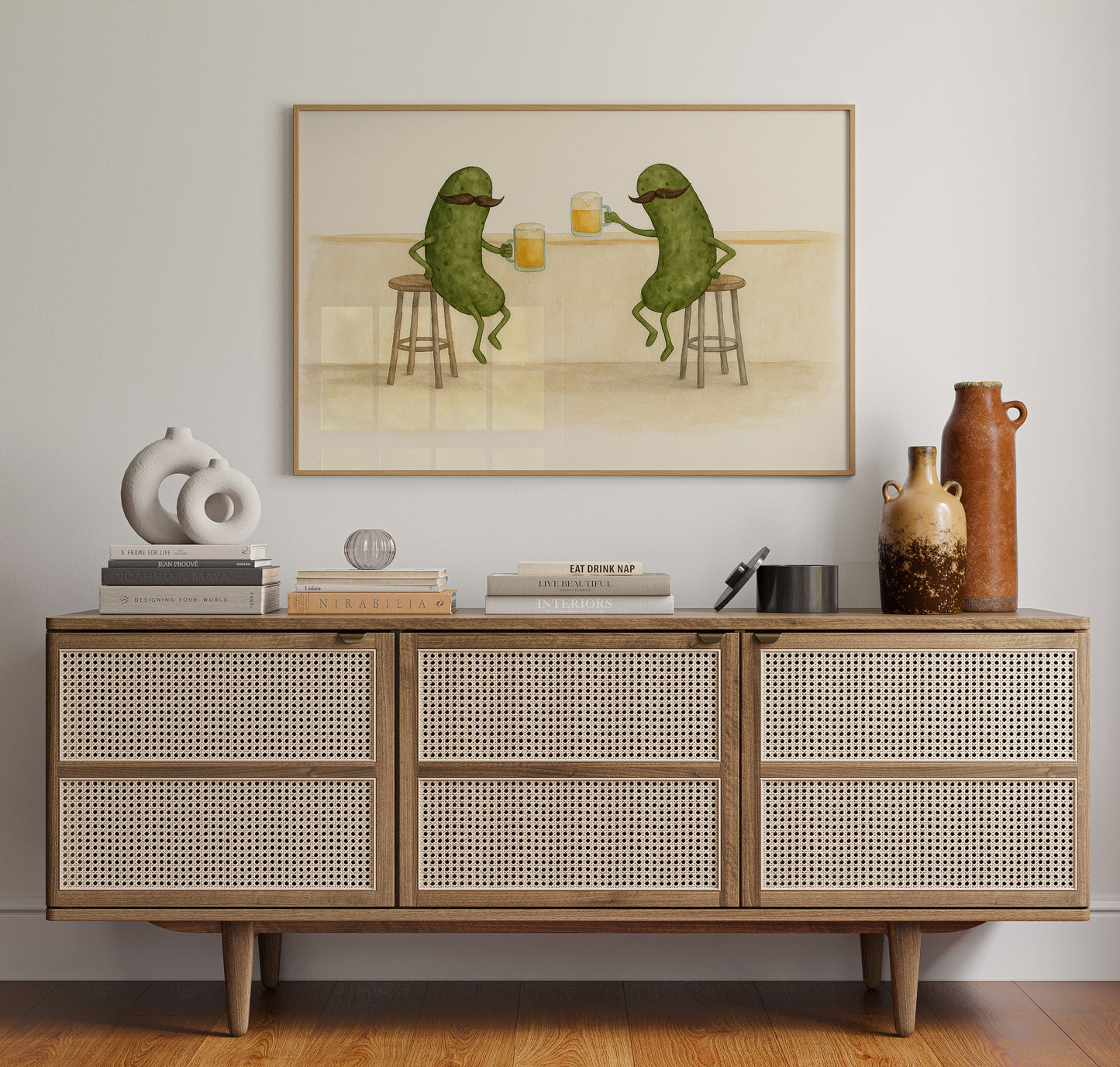 Pickles with Pints and Mustaches