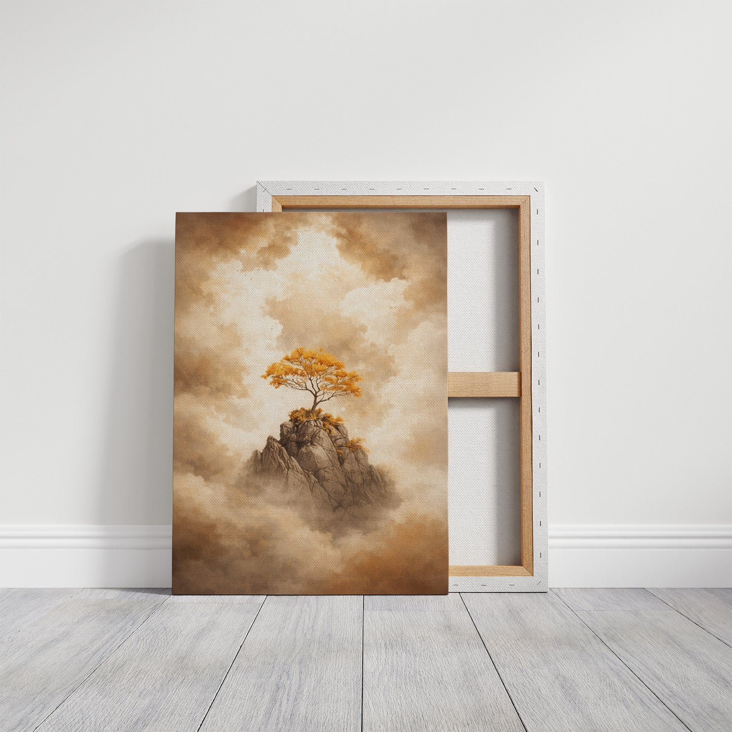 Solitary Sentinel Above Celestial Mists