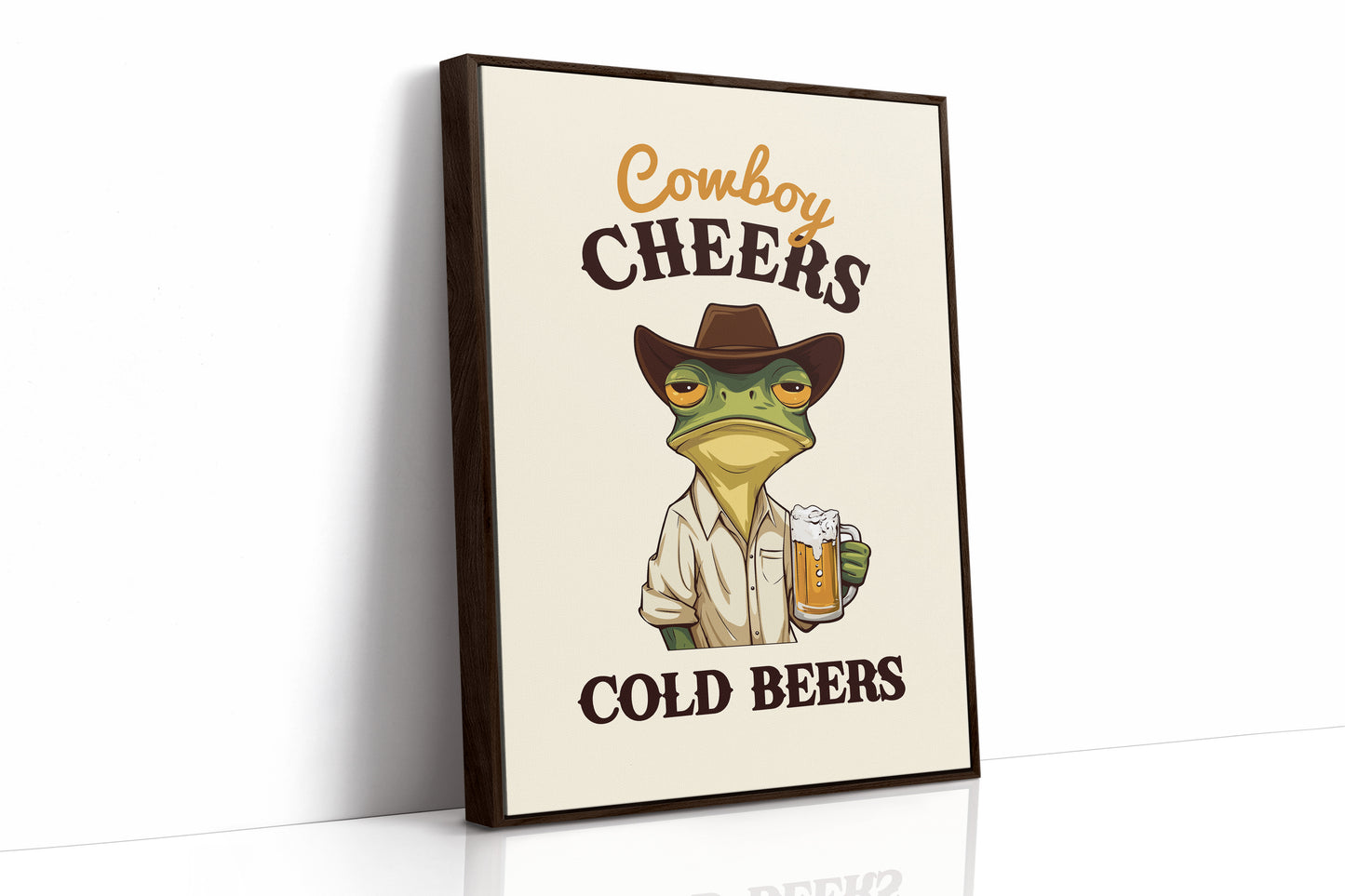 Cowboy Cheers Cold Beers