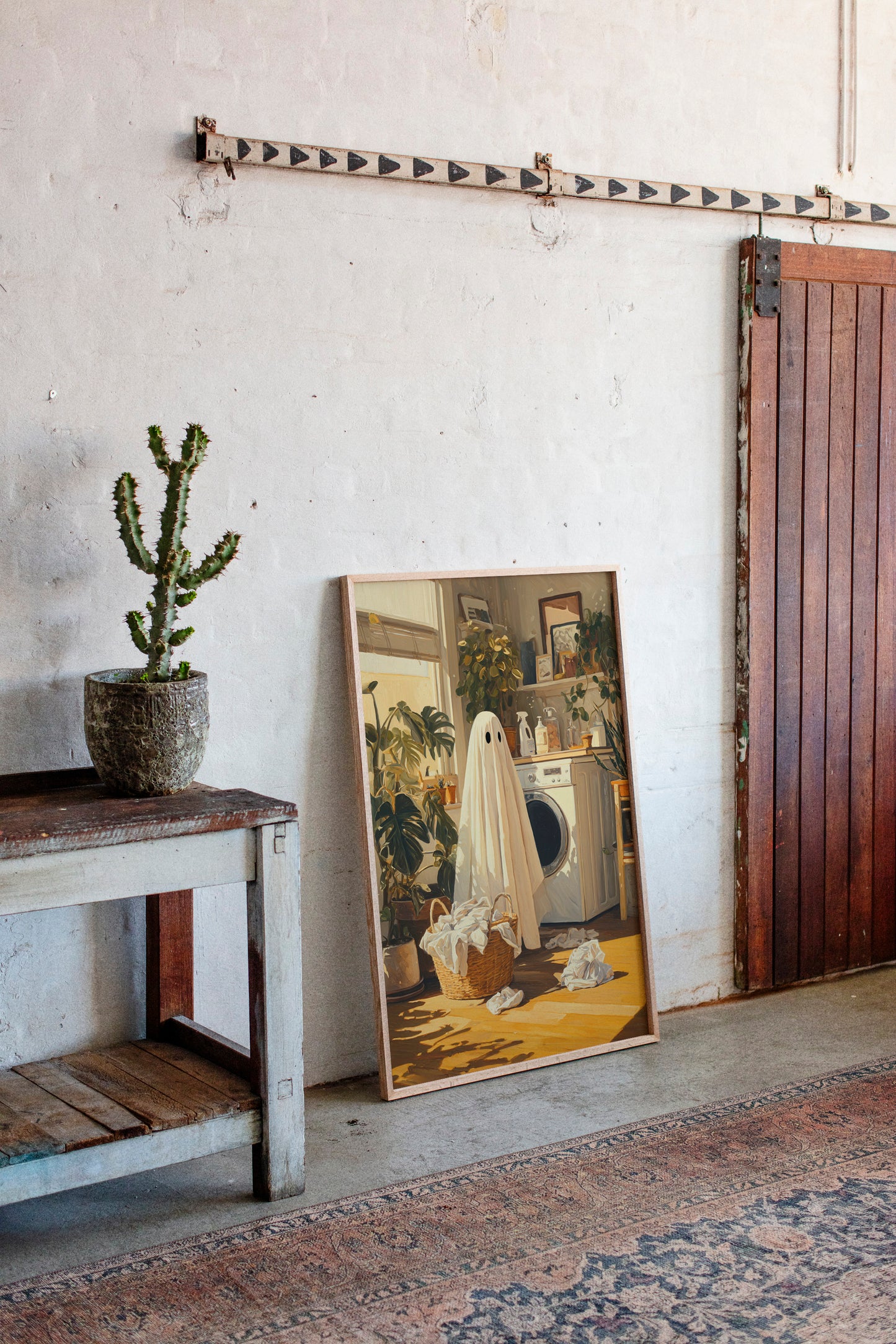 Specter Among the Sunlit Laundry