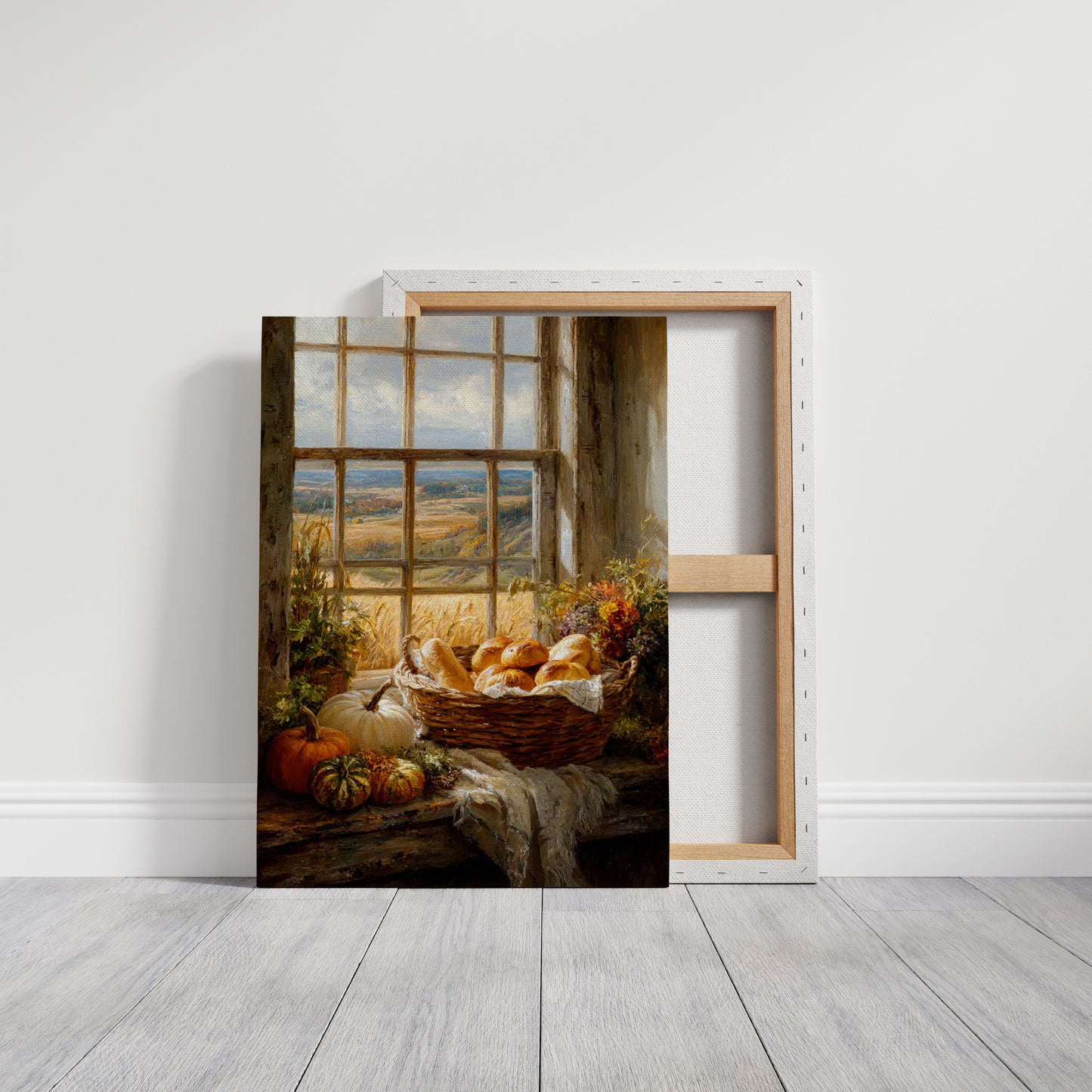 Autumn Bread Graces Valley Window