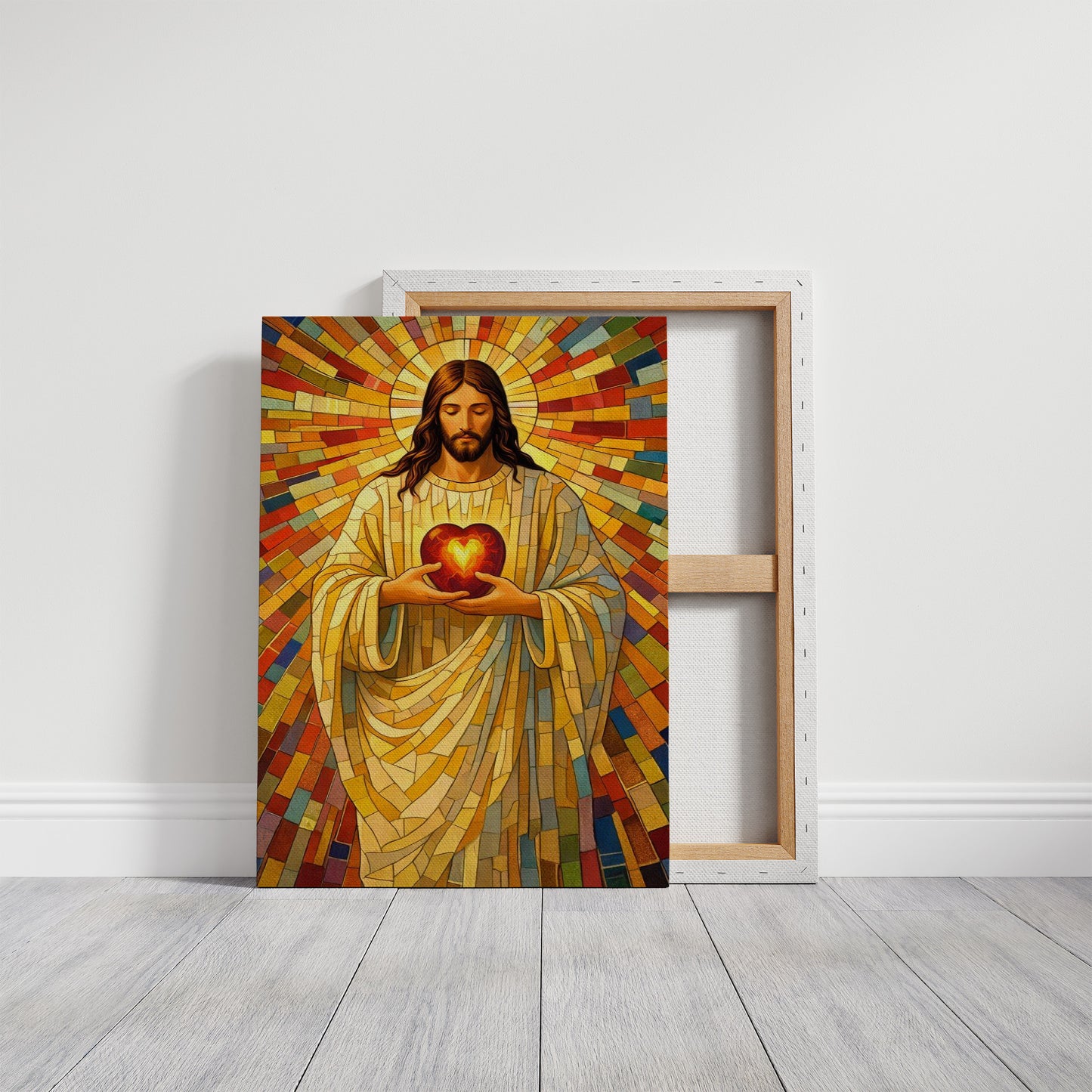 Radiant Mosaic of Divine Compassion