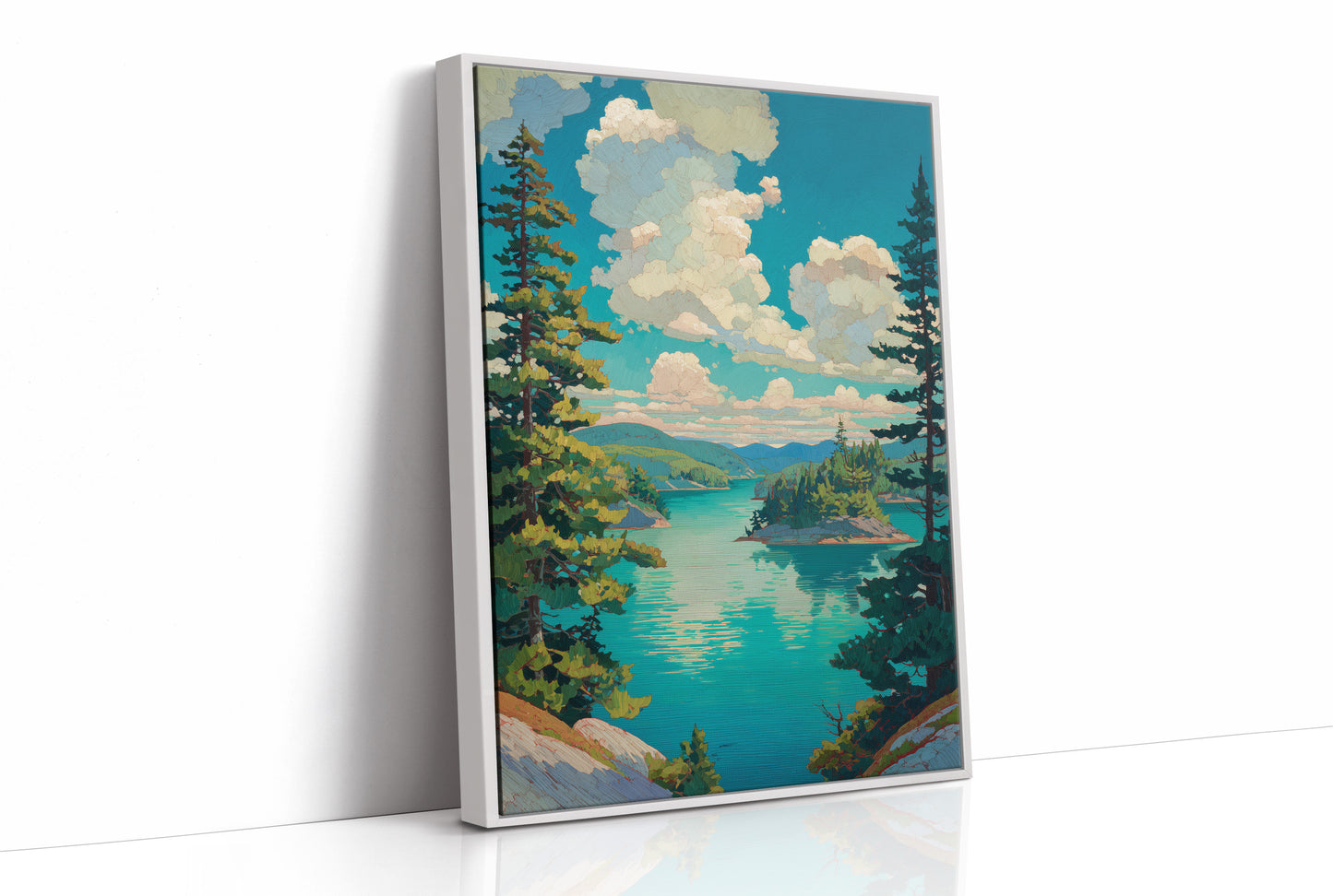 Summer Lakes Paint Wild Stories