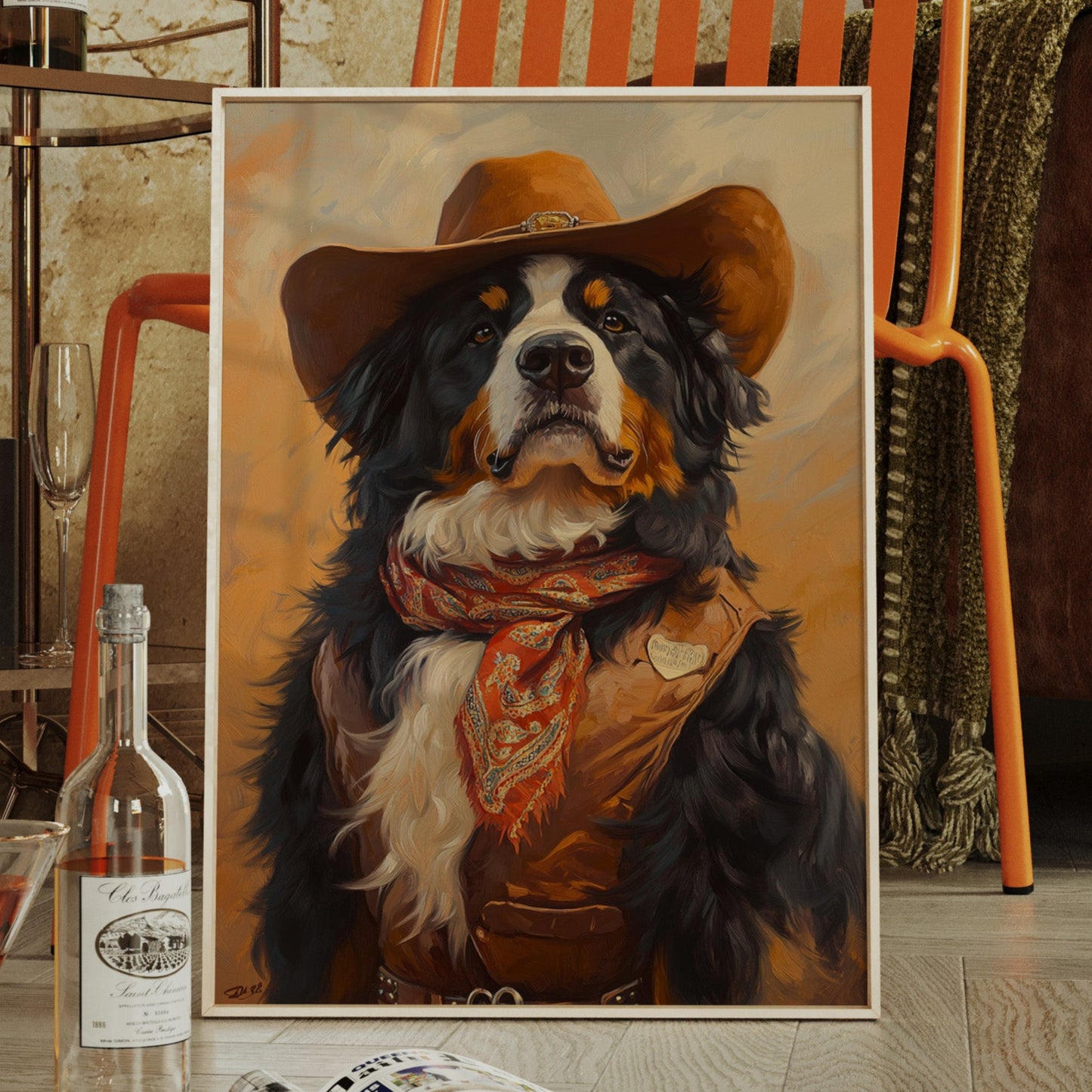 Bernese Gentle Giant of the Canyon