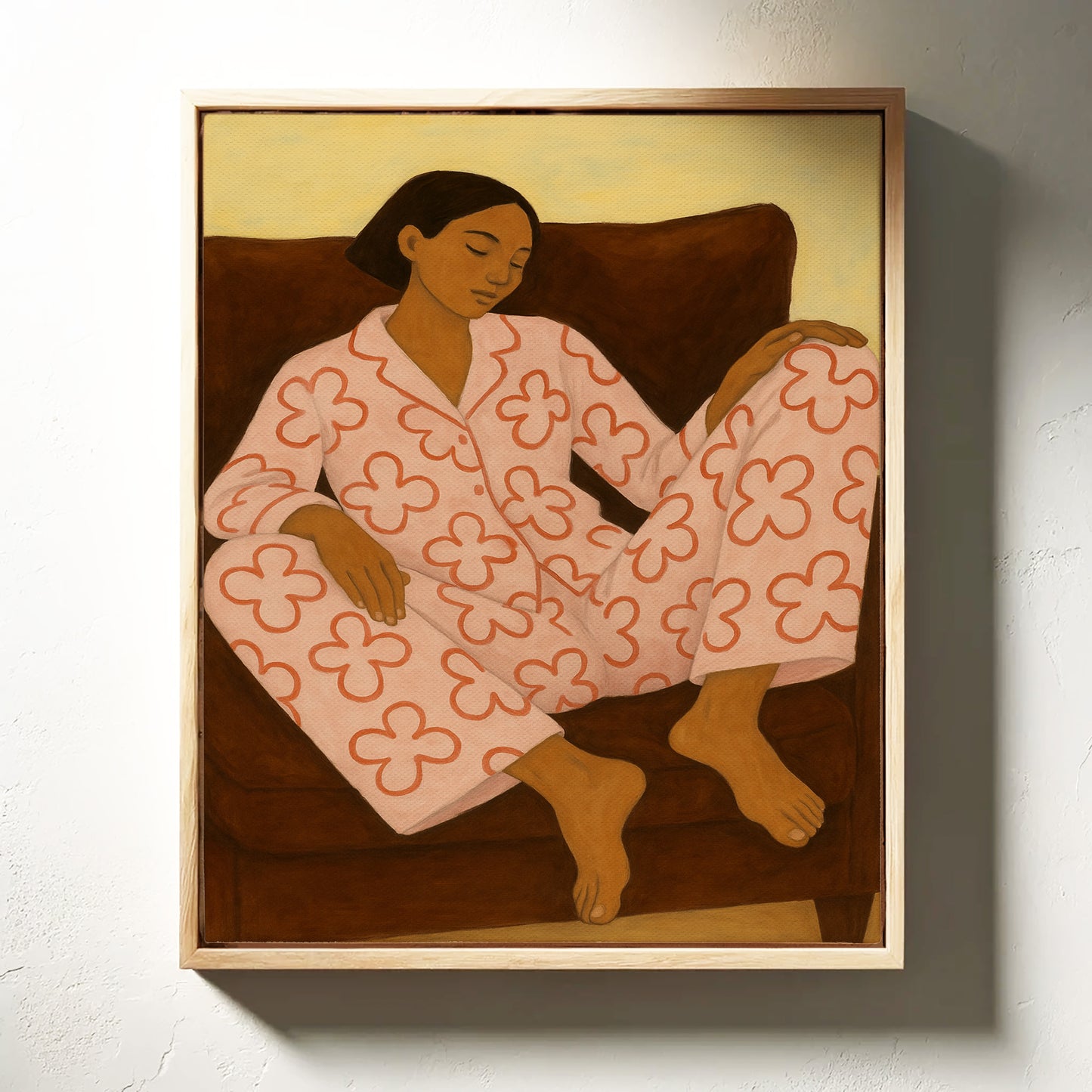 Flower Pajamas and Quiet Thoughts