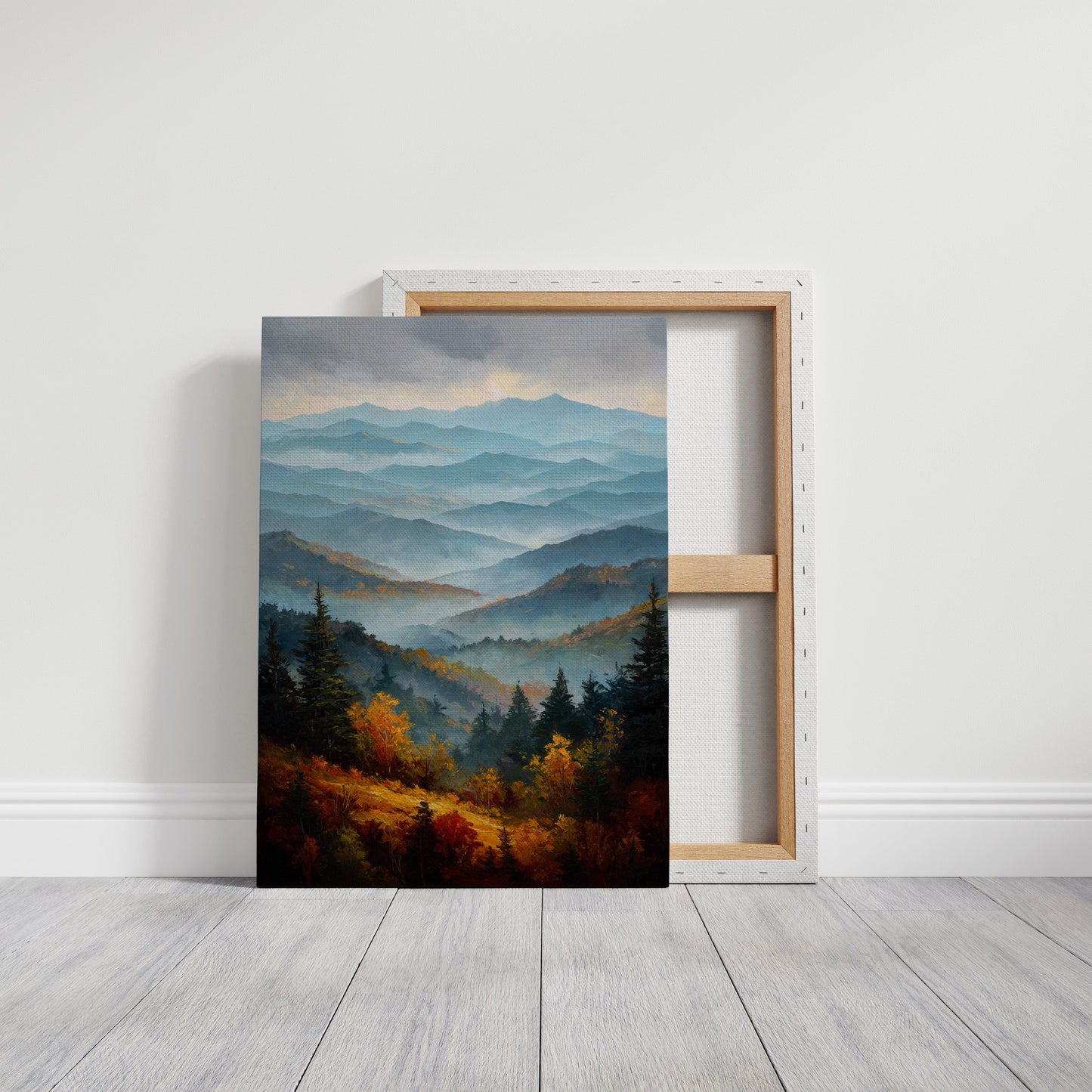 Autumn Peaks Paint The Morning Blue