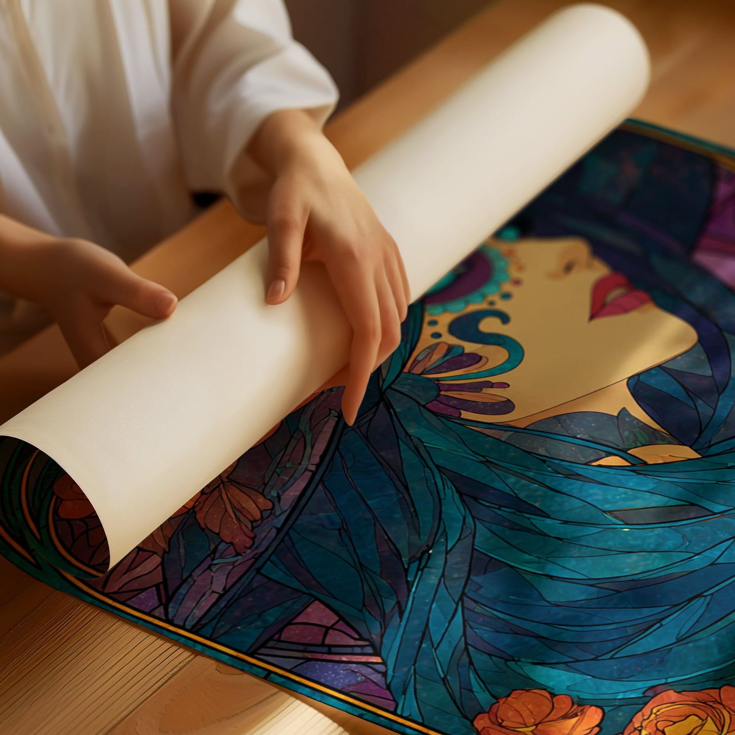 The Enchantment of Painted Petals