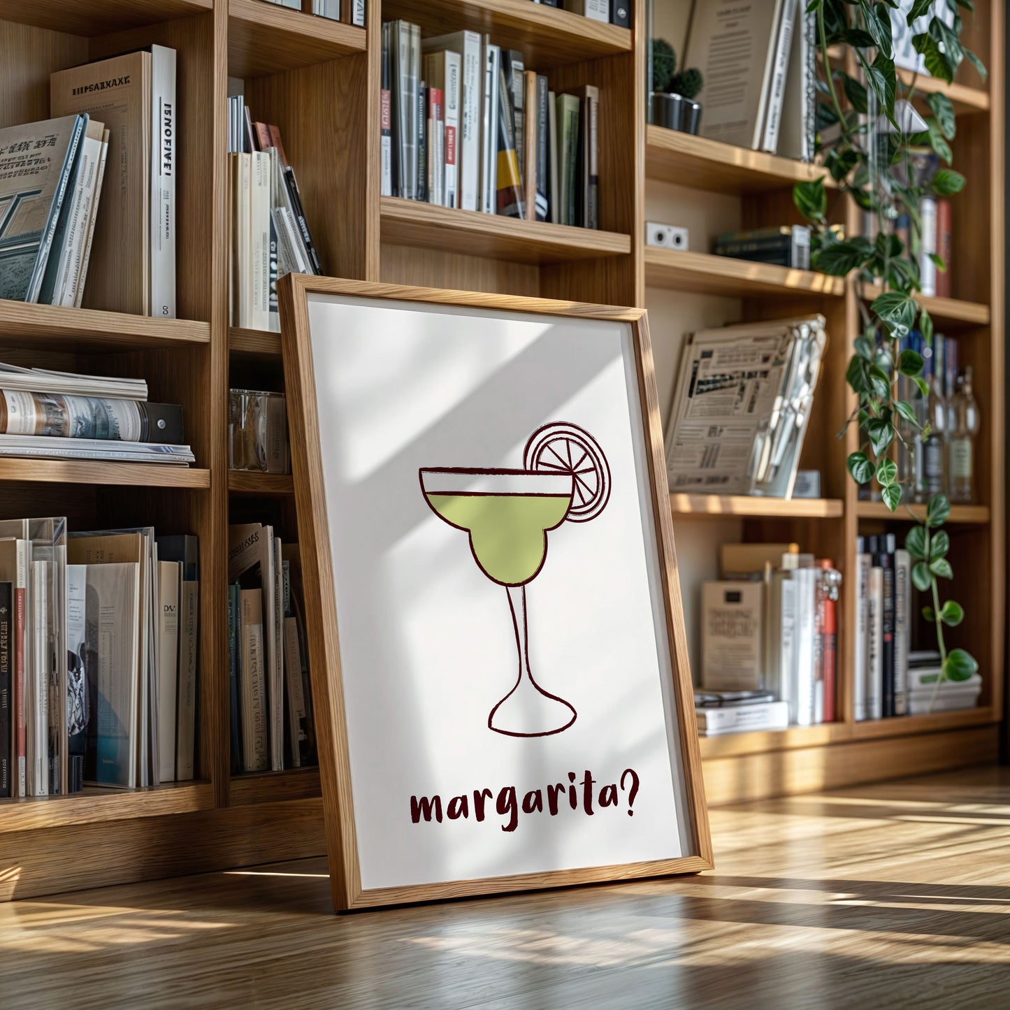 Lime Light Dances Through Glass