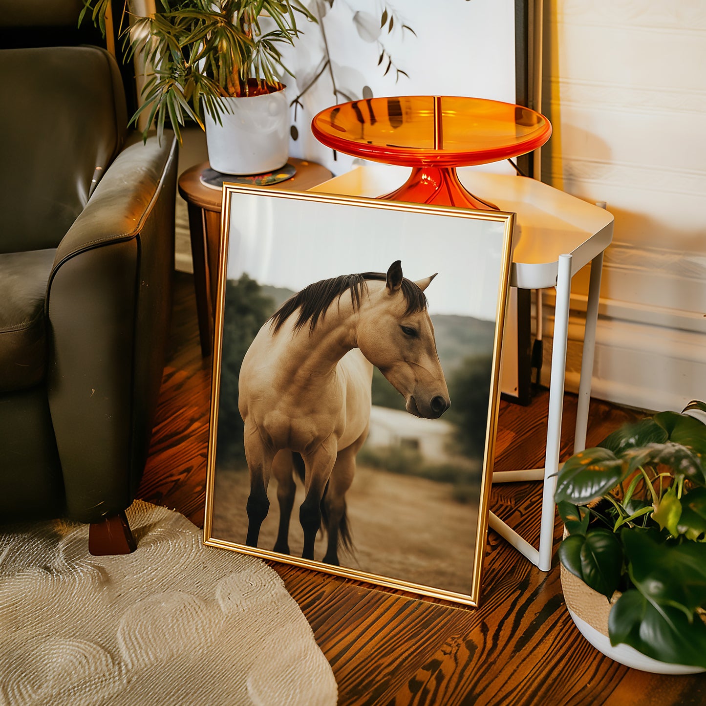 Buckskin Beauty in the Evening Light