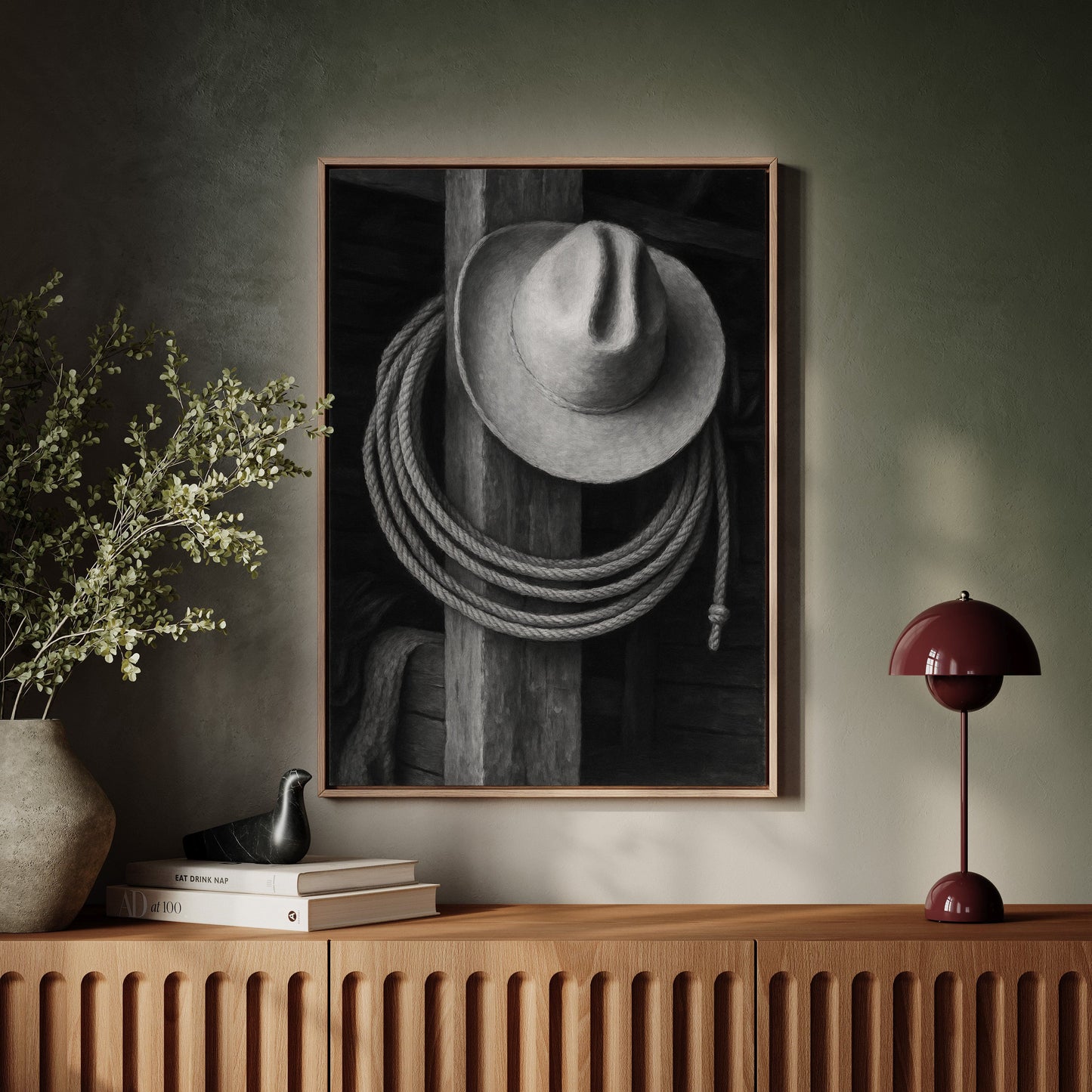 Cowboy Hat and Lasso