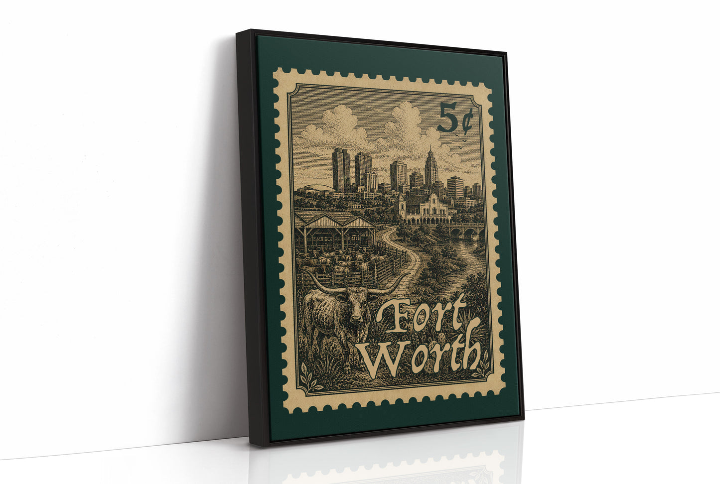 Fort Worth, Longhorn Skyline